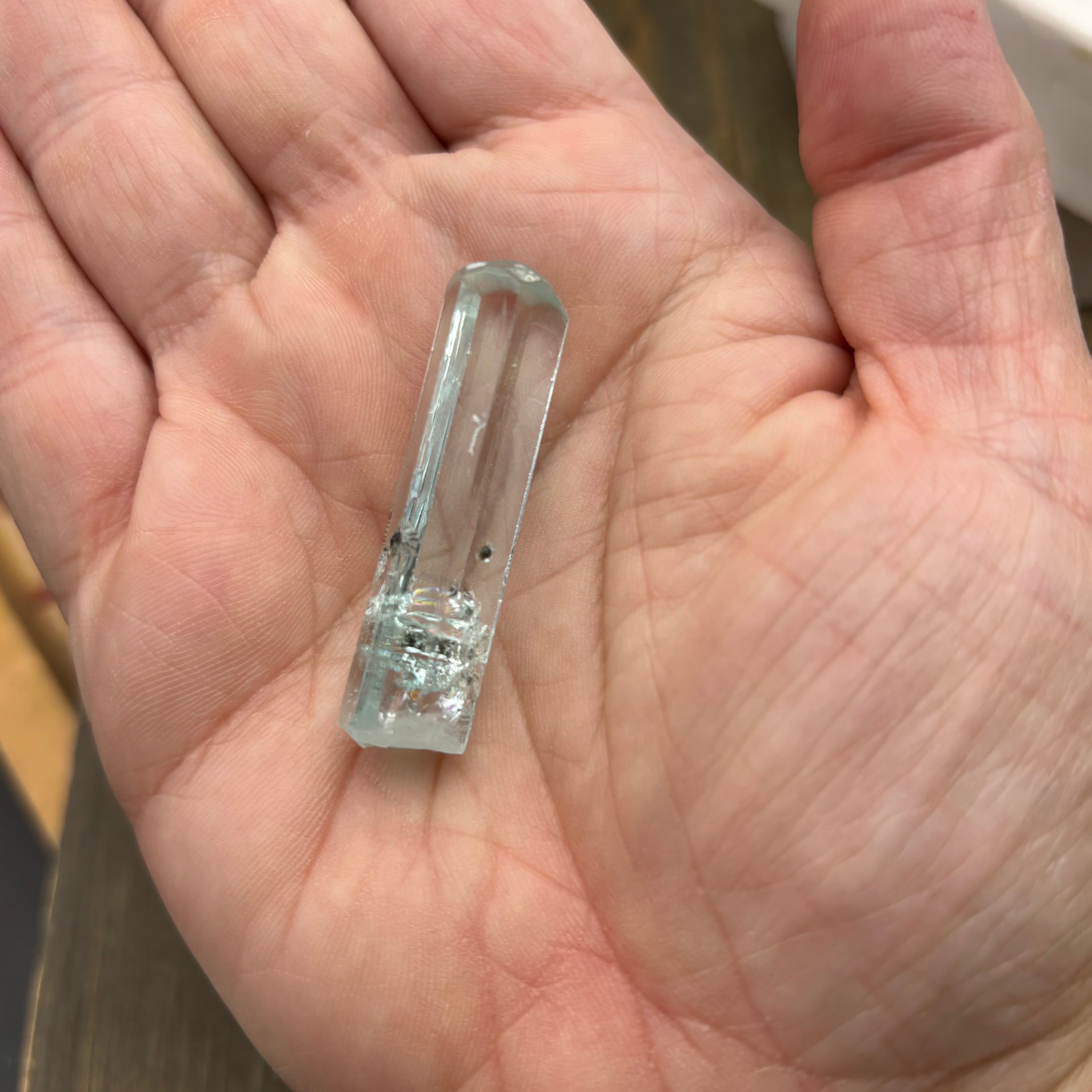 Supreme Aquamarine from the High Himalayas - 003