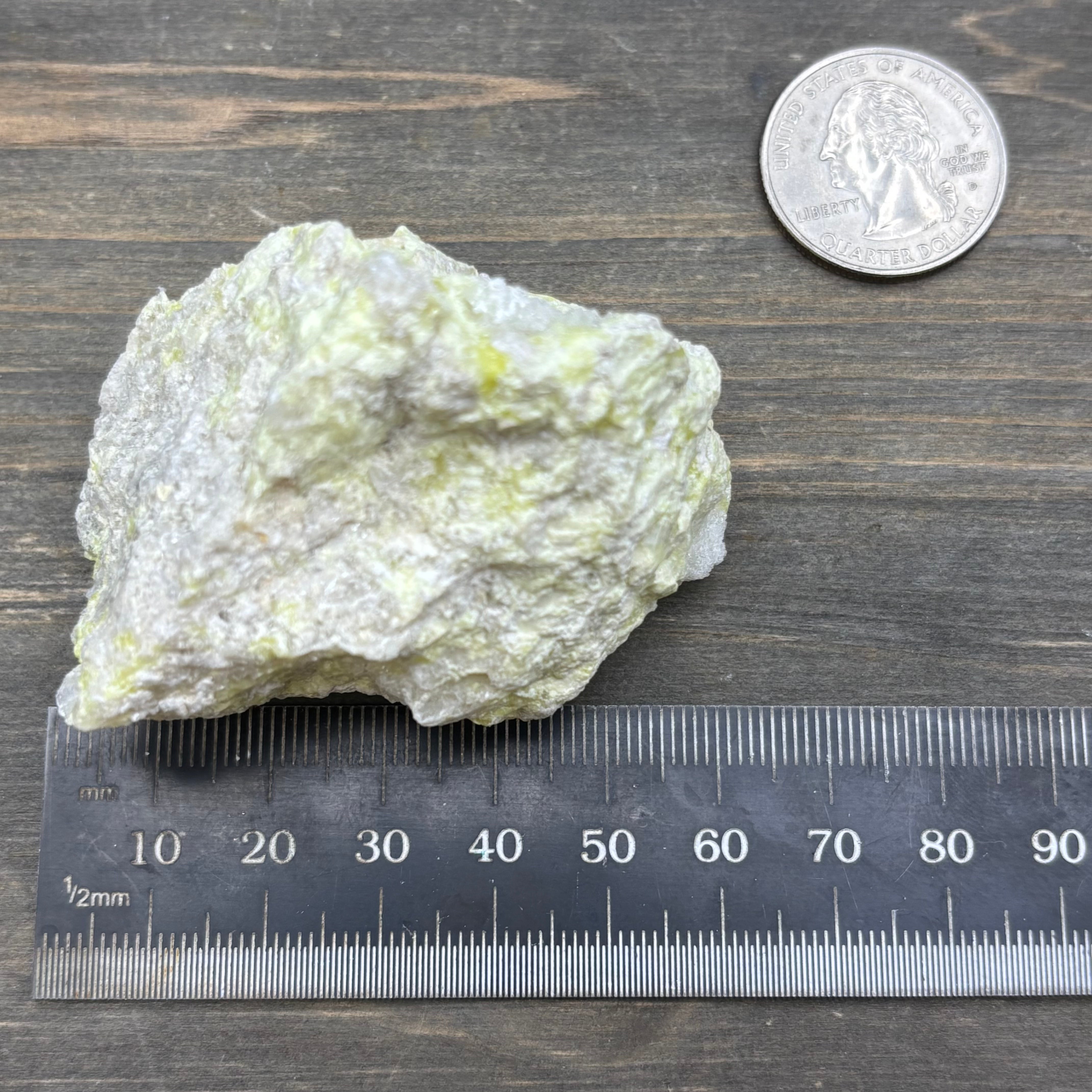 Sulfur on Quartz - 031