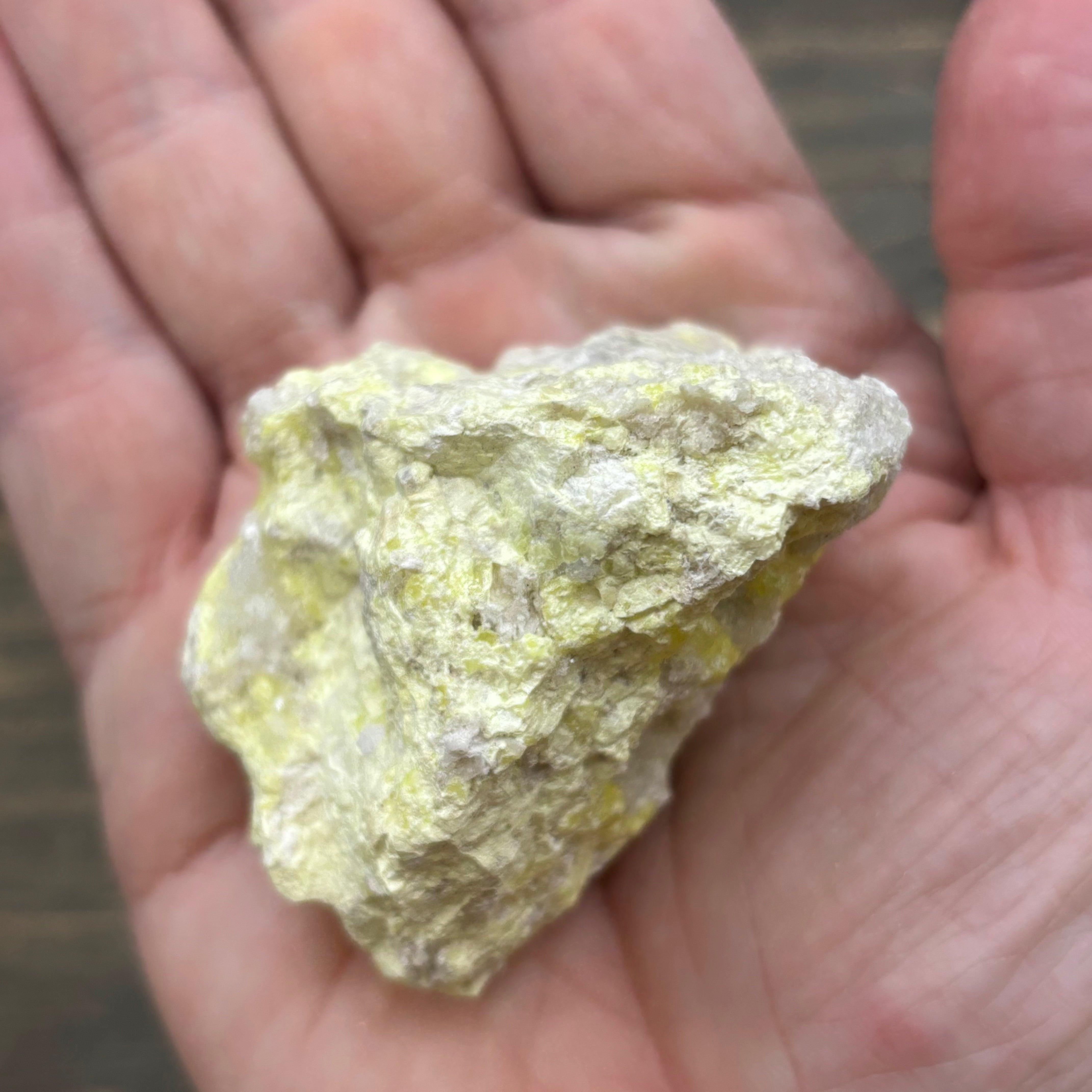 Sulfur on Quartz - 031