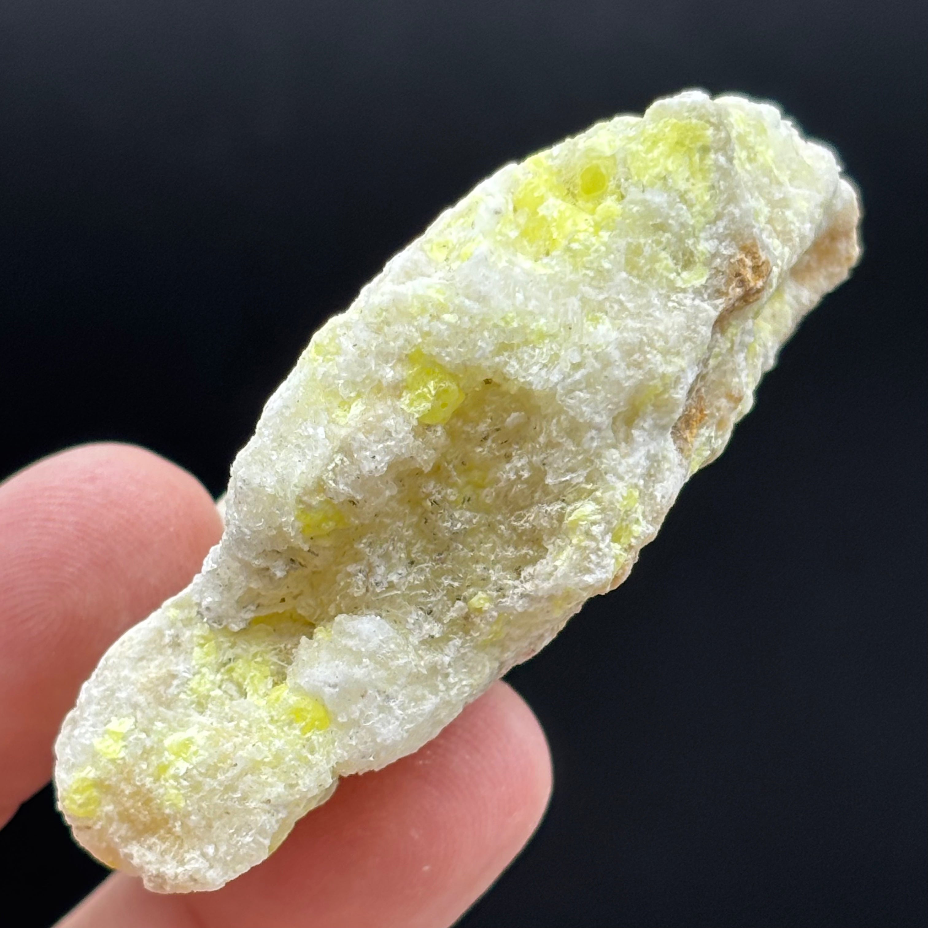 Sulfur on Quartz - 036