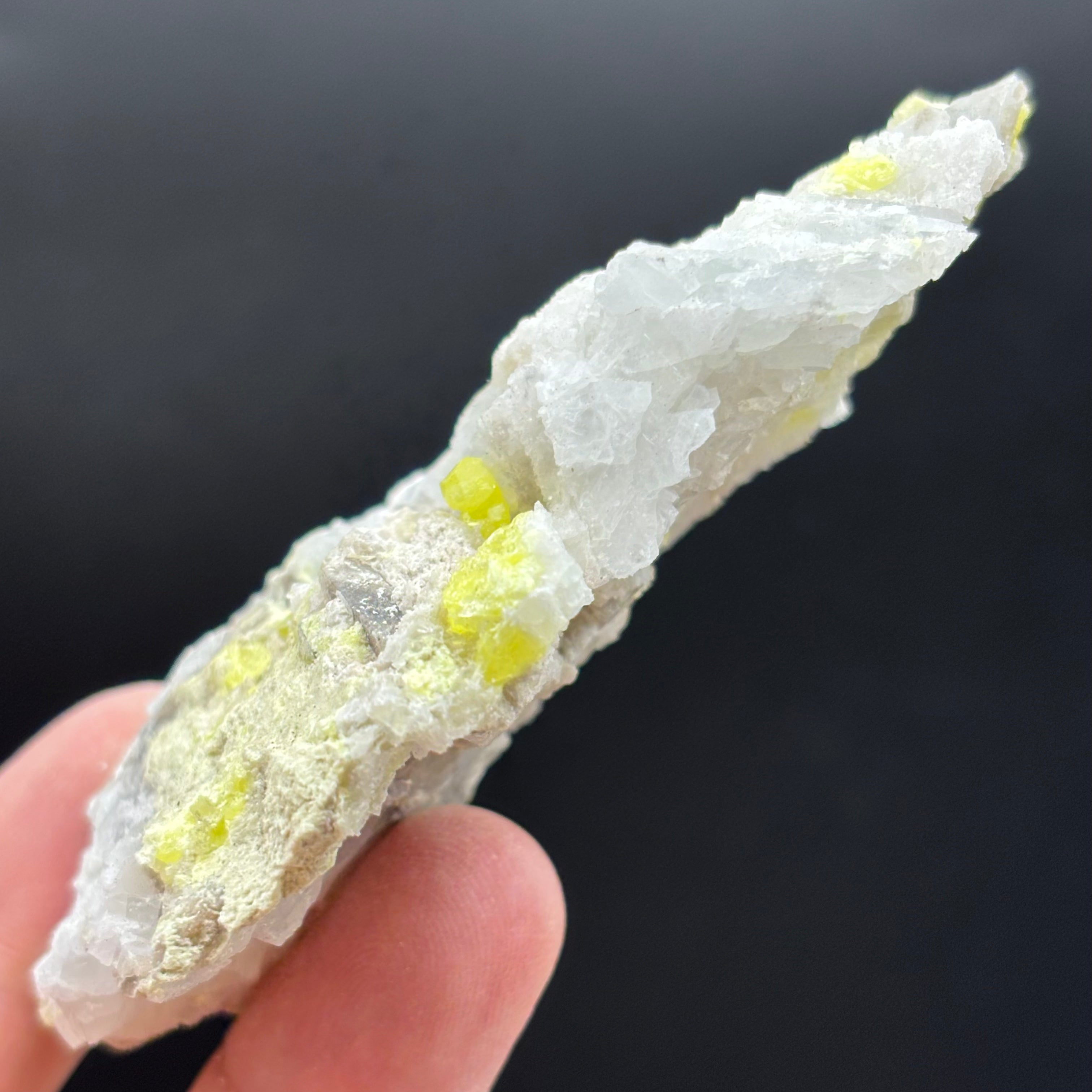 Sulfur on Quartz - 037