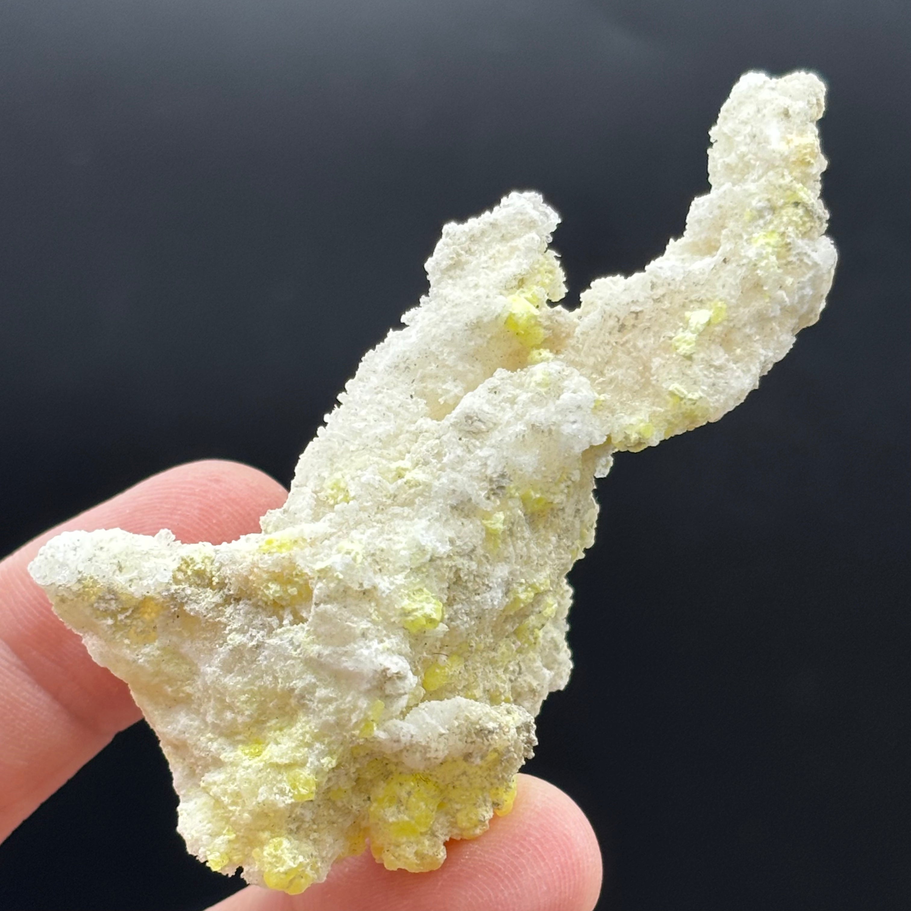 Sulfur on Quartz - 044