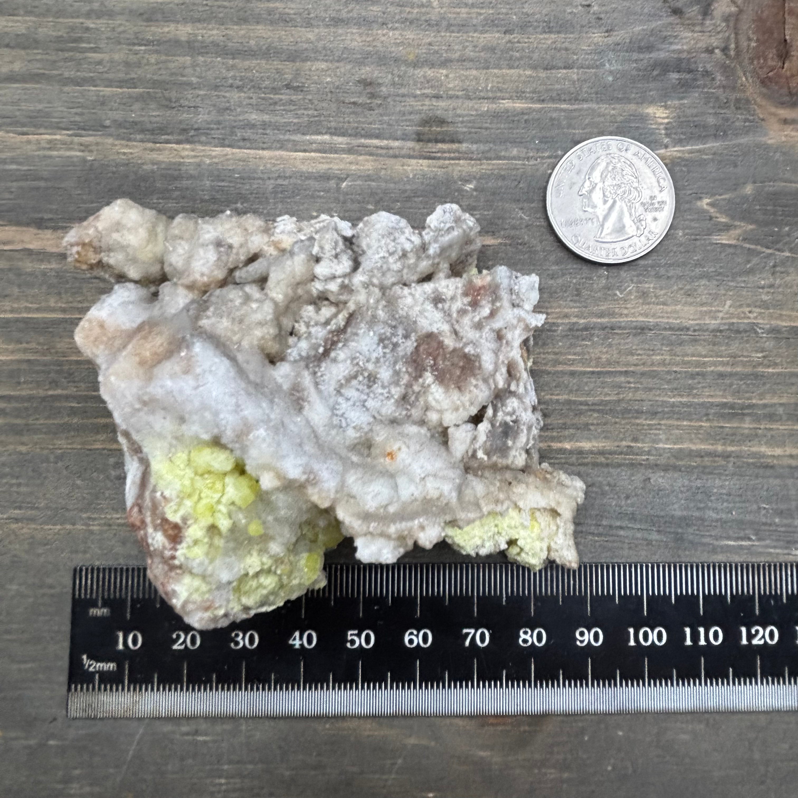 Sulfur on Quartz - 059