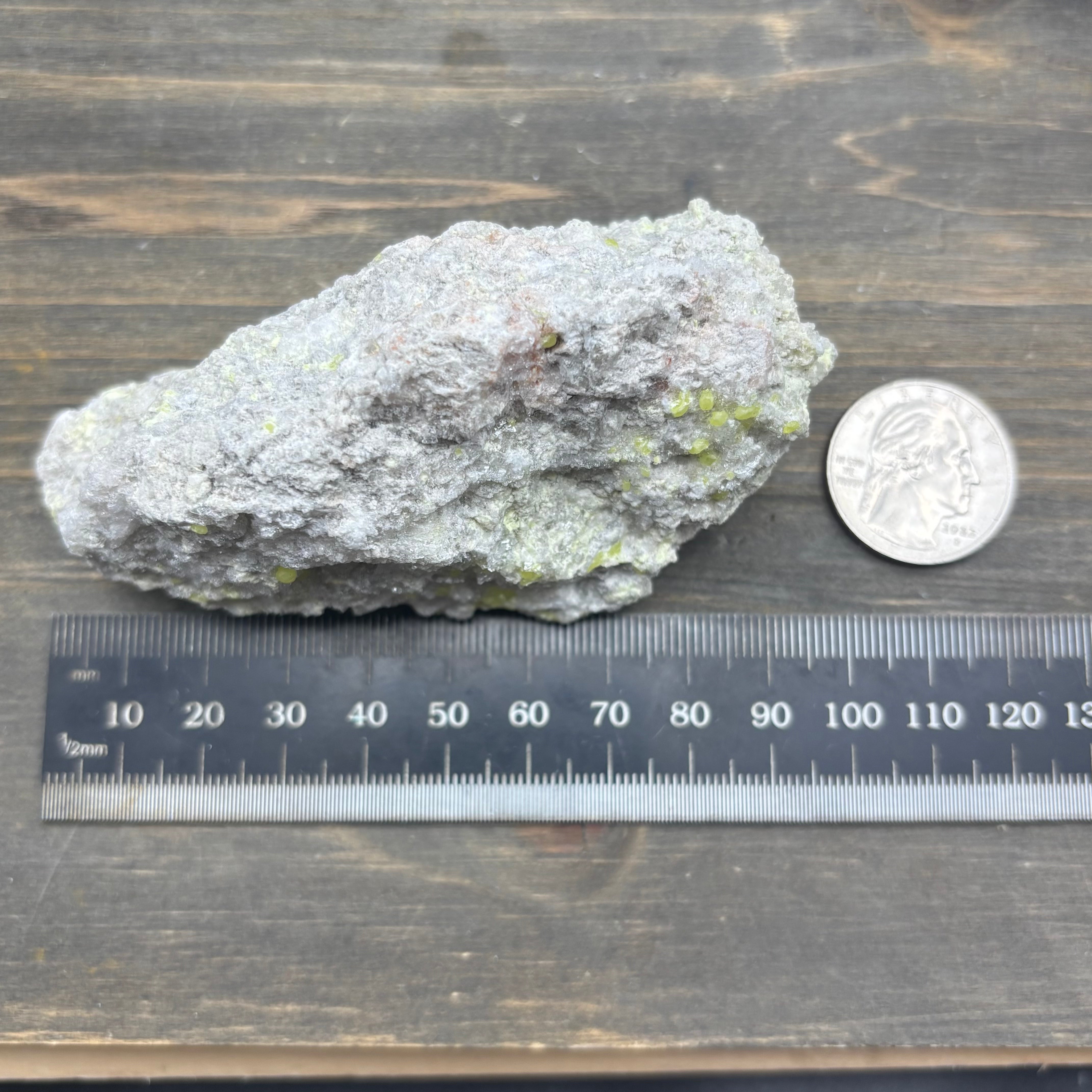 Sulfur on Quartz - 057