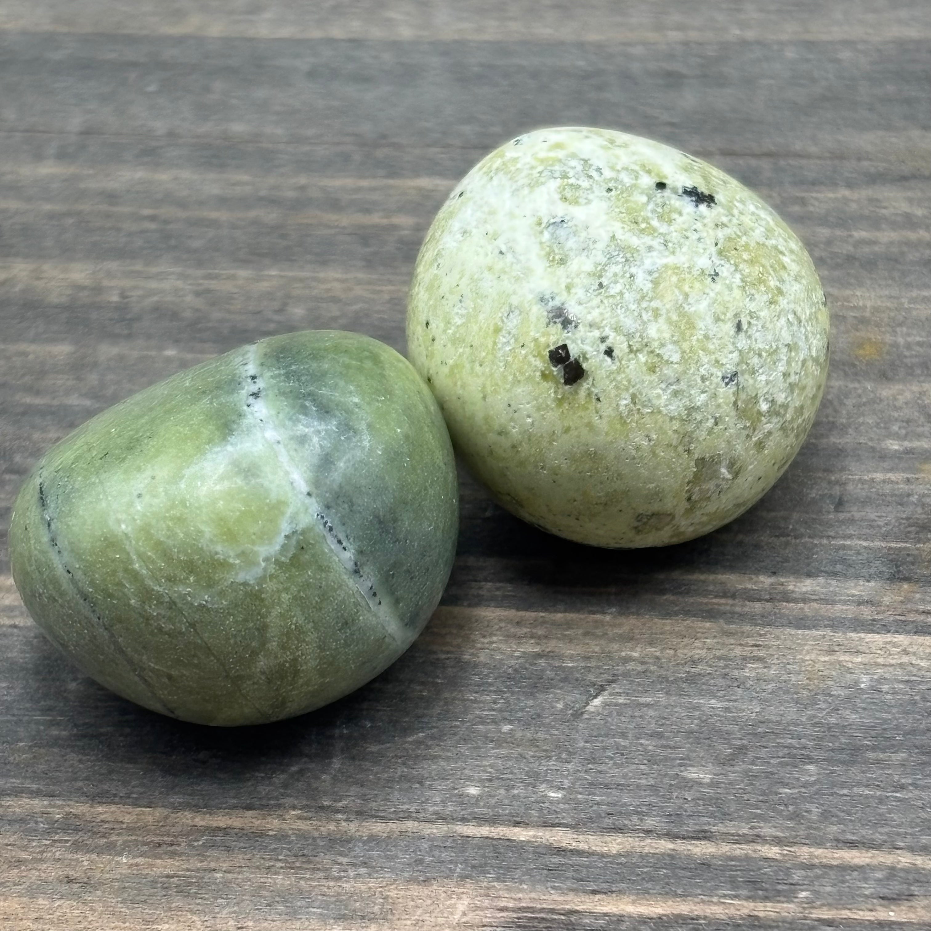 Serpentine Pair, Polished