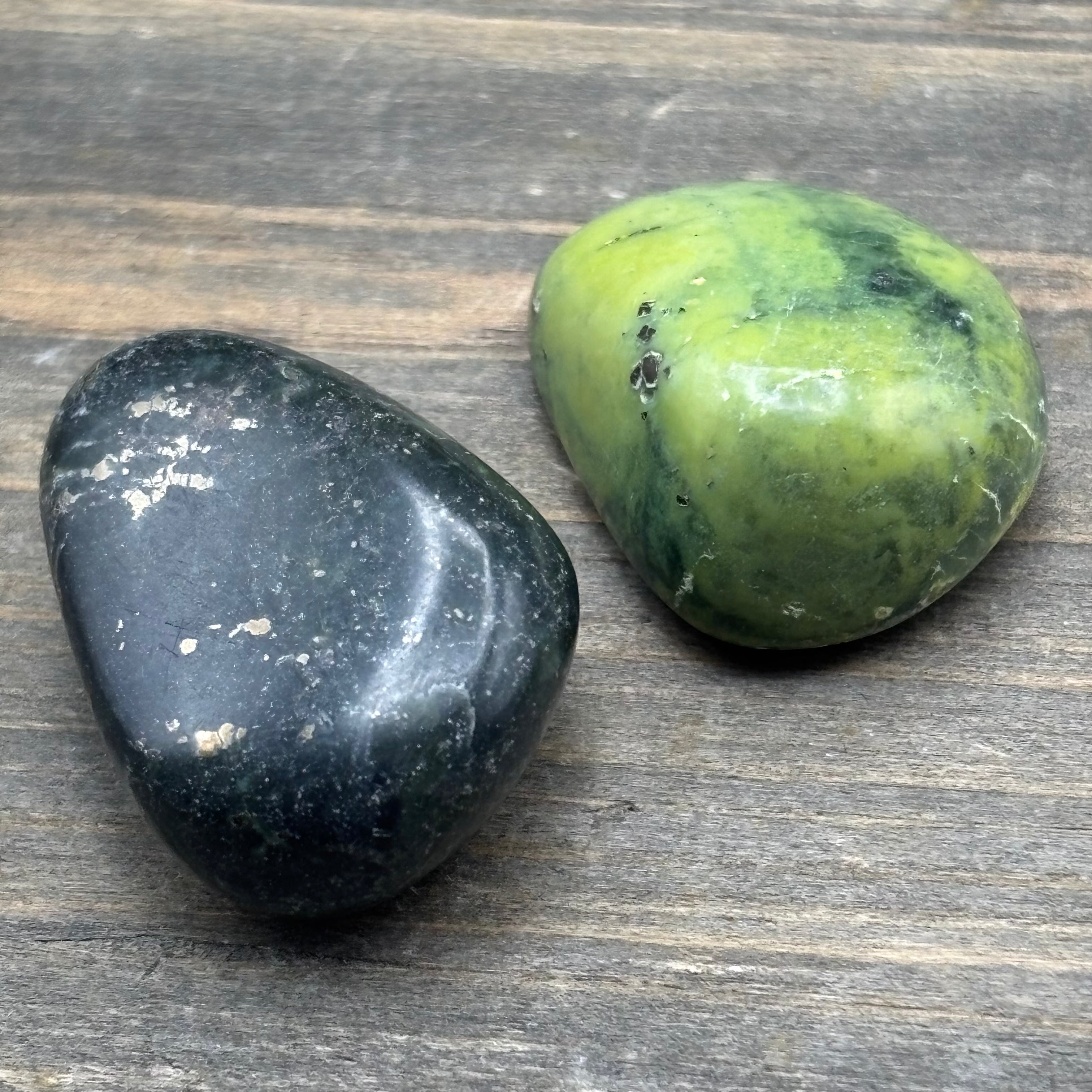 Serpentine Pair, Polished