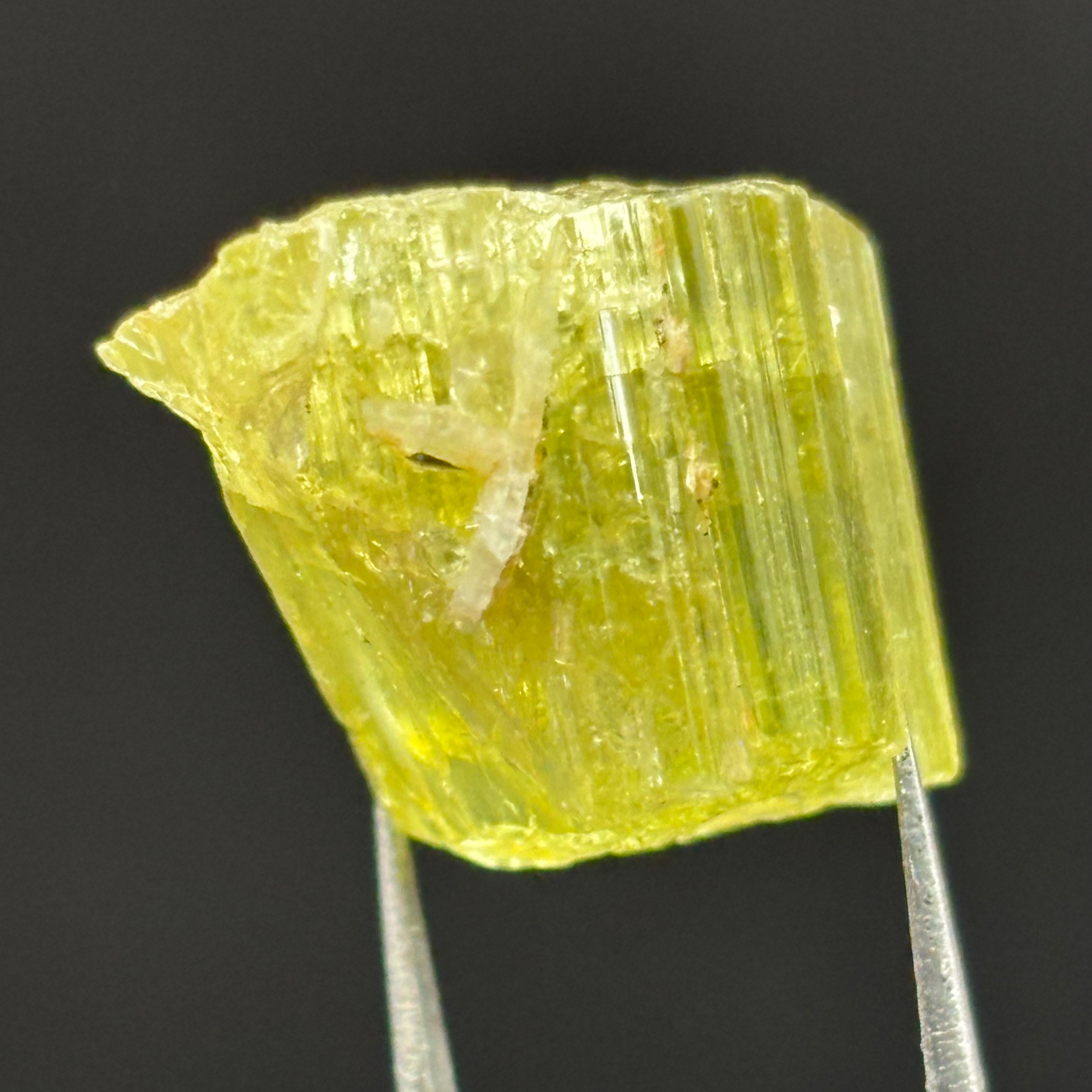 Green Tourmaline Crystal - 087