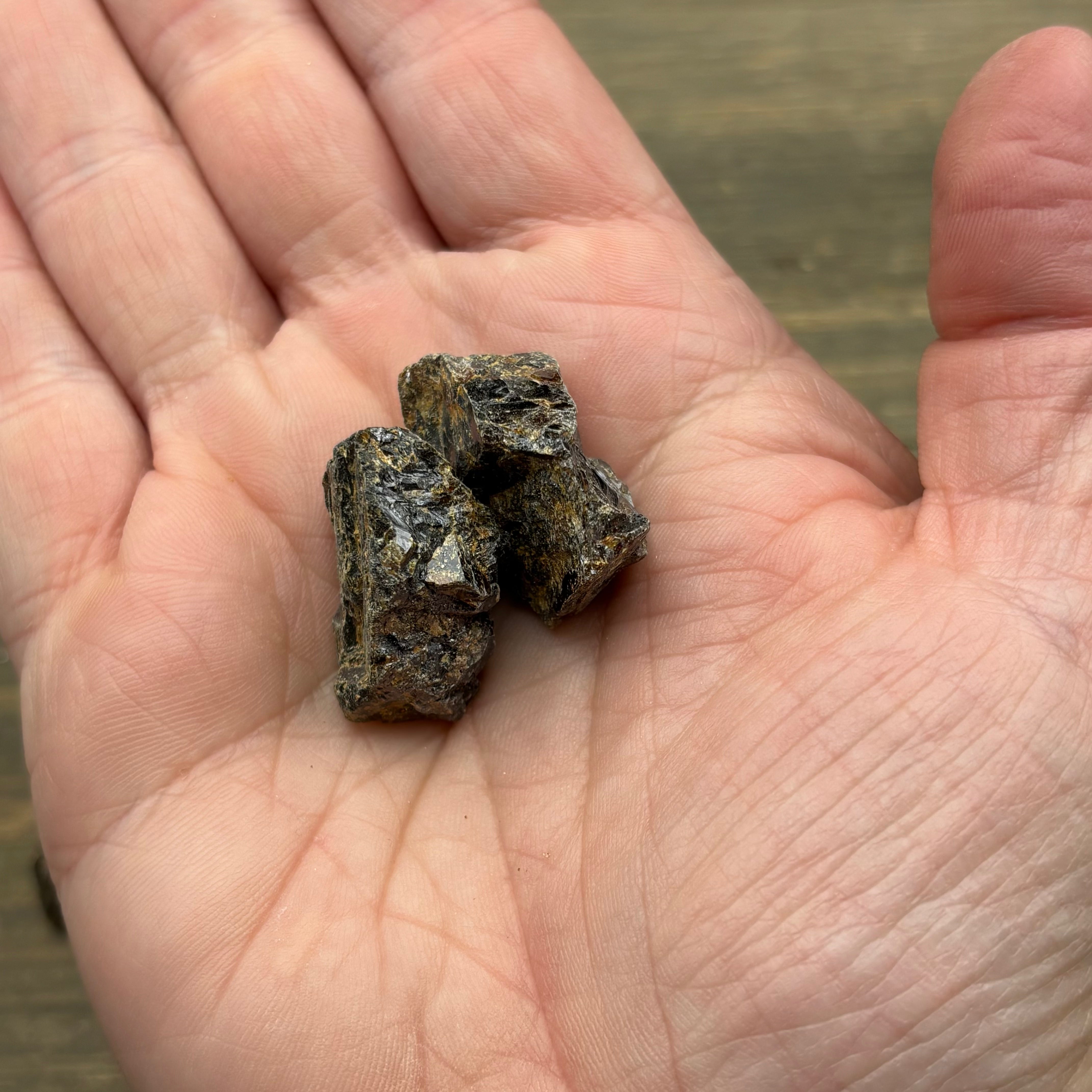 Elmwood Mine Sphalerite Point Pair