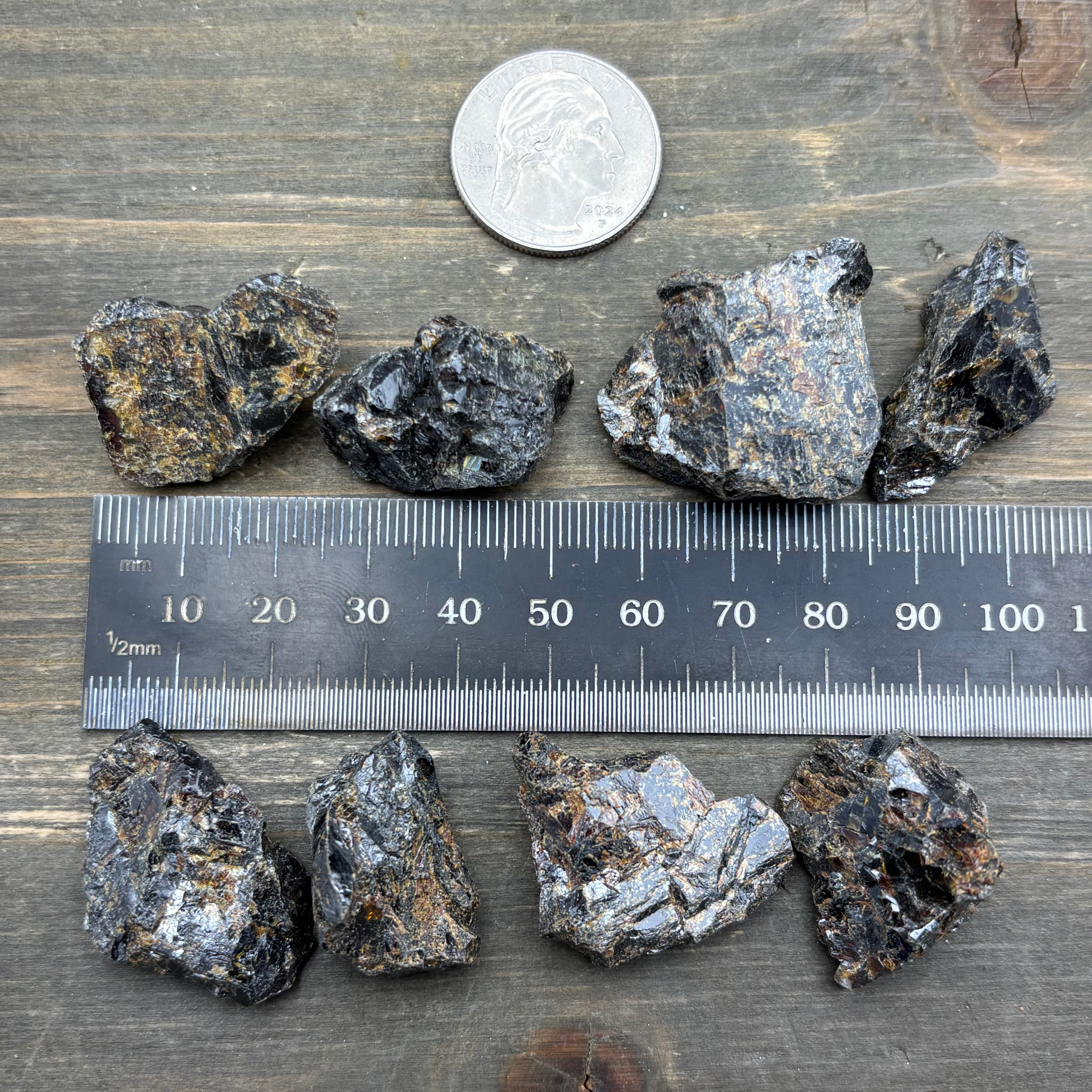 Elmwood Mine Sphalerite Point Pair