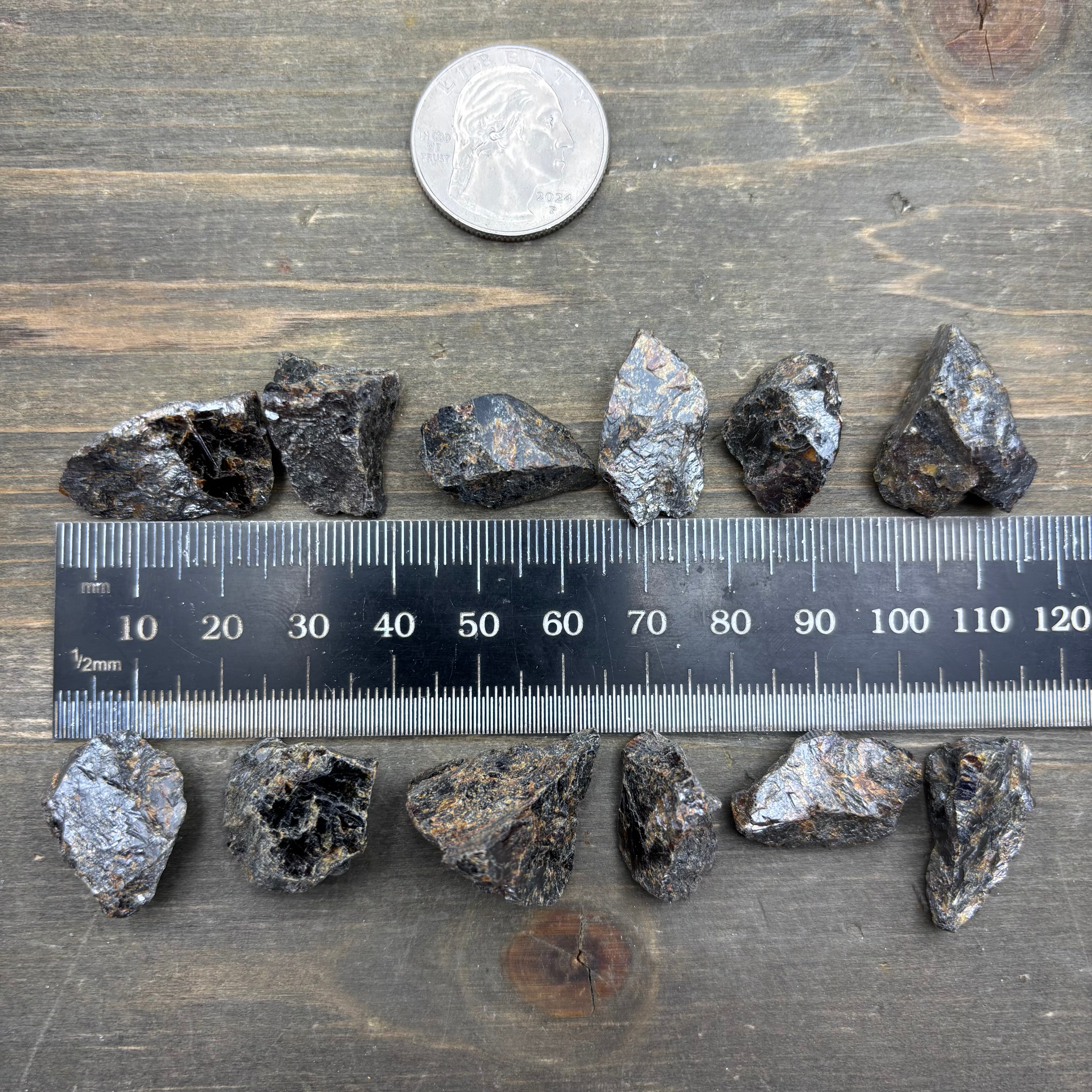 Elmwood Mine Sphalerite Point Pair