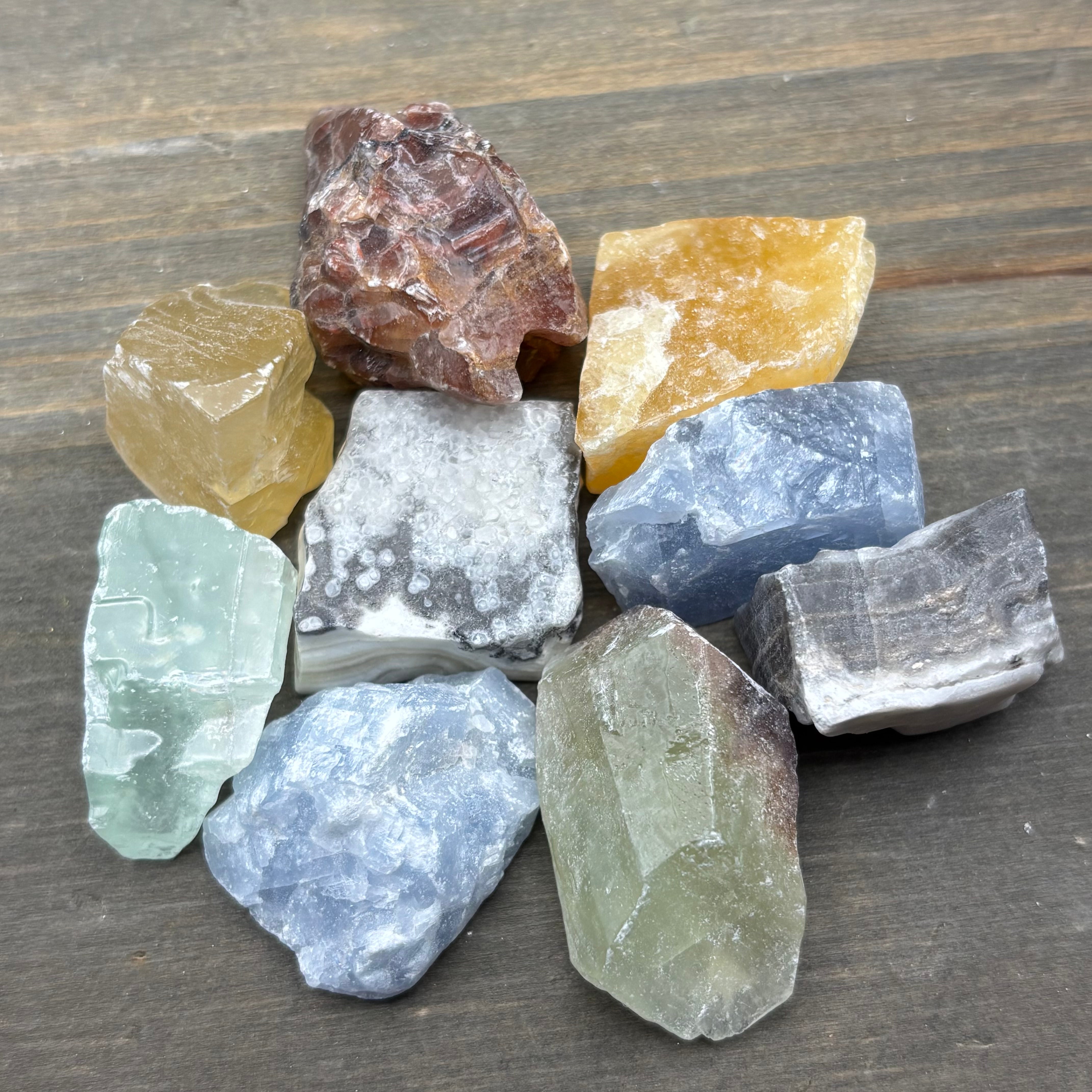 Calcite Multicolored, Kit of 9