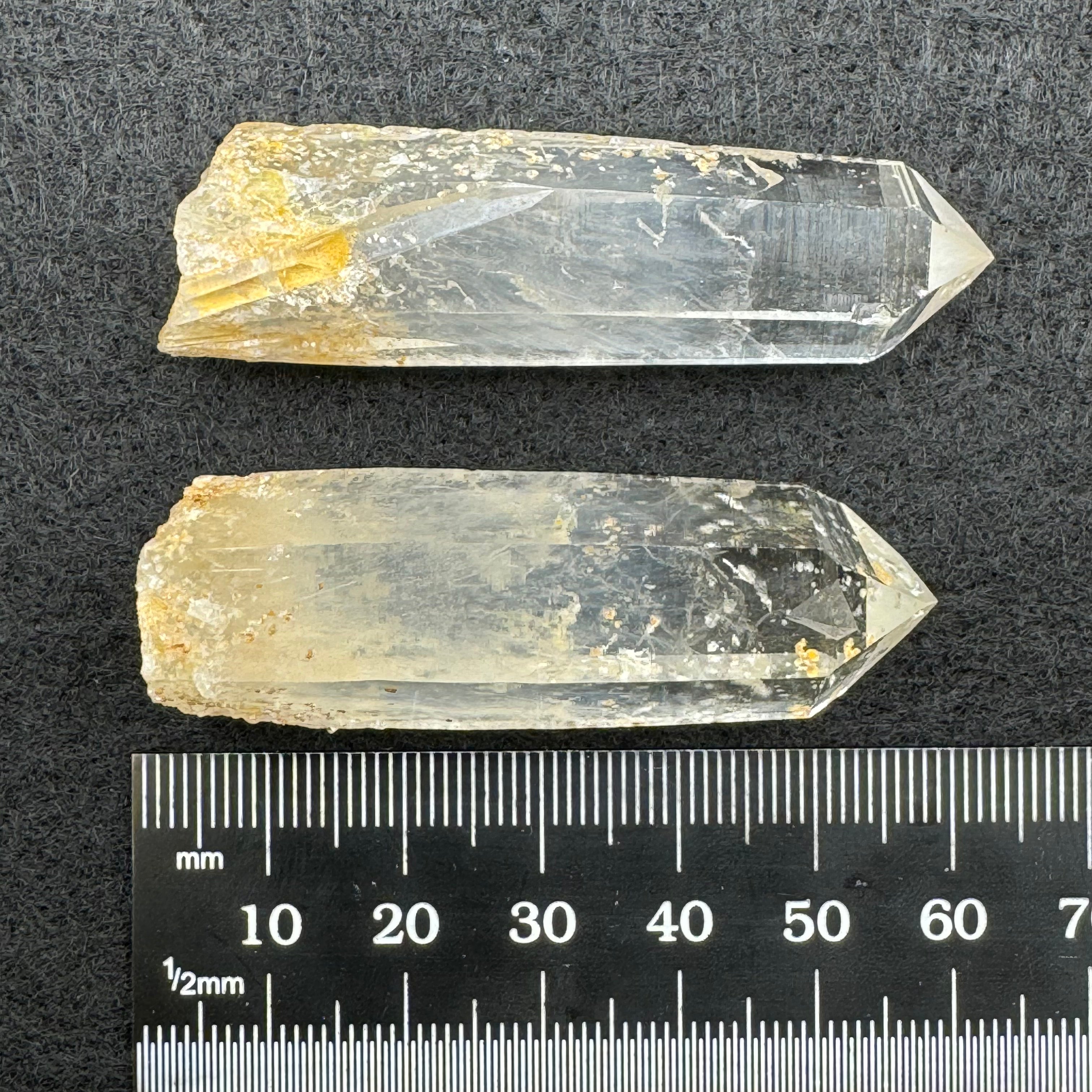 Blue Mist Quartz Pair - 001