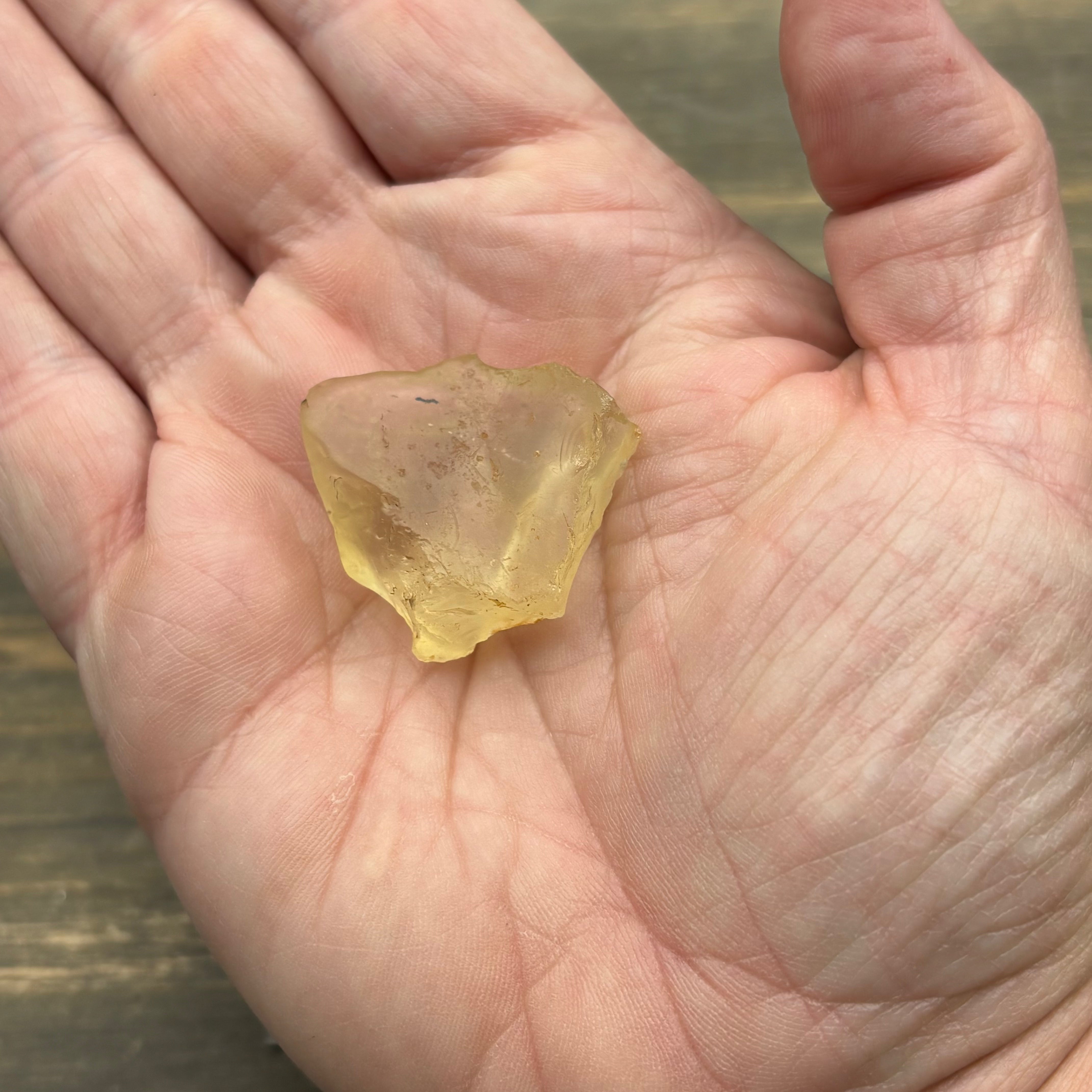 Highest Grade Libyan Gold Tektite - 002