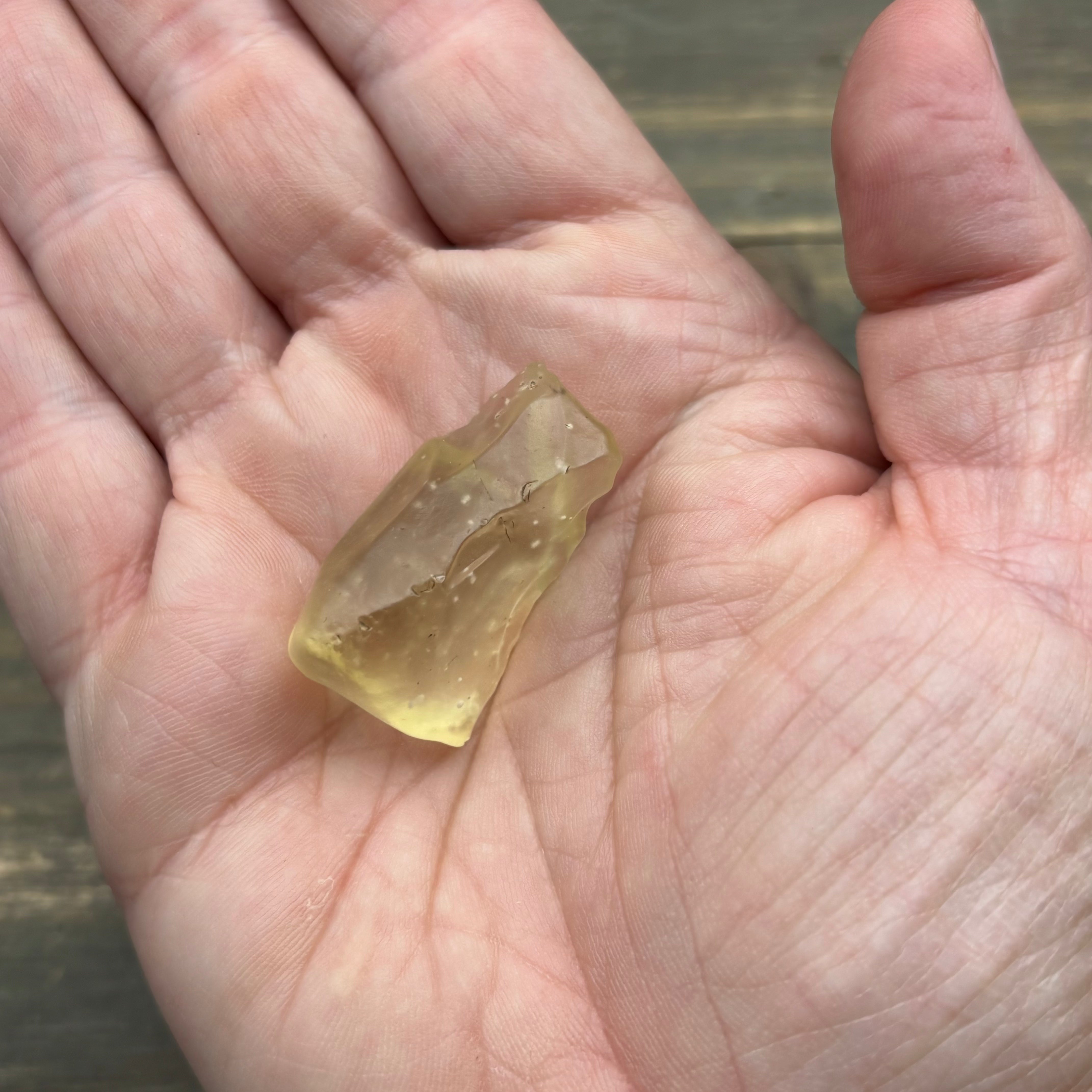 Highest Grade Libyan Gold Tektite - 010