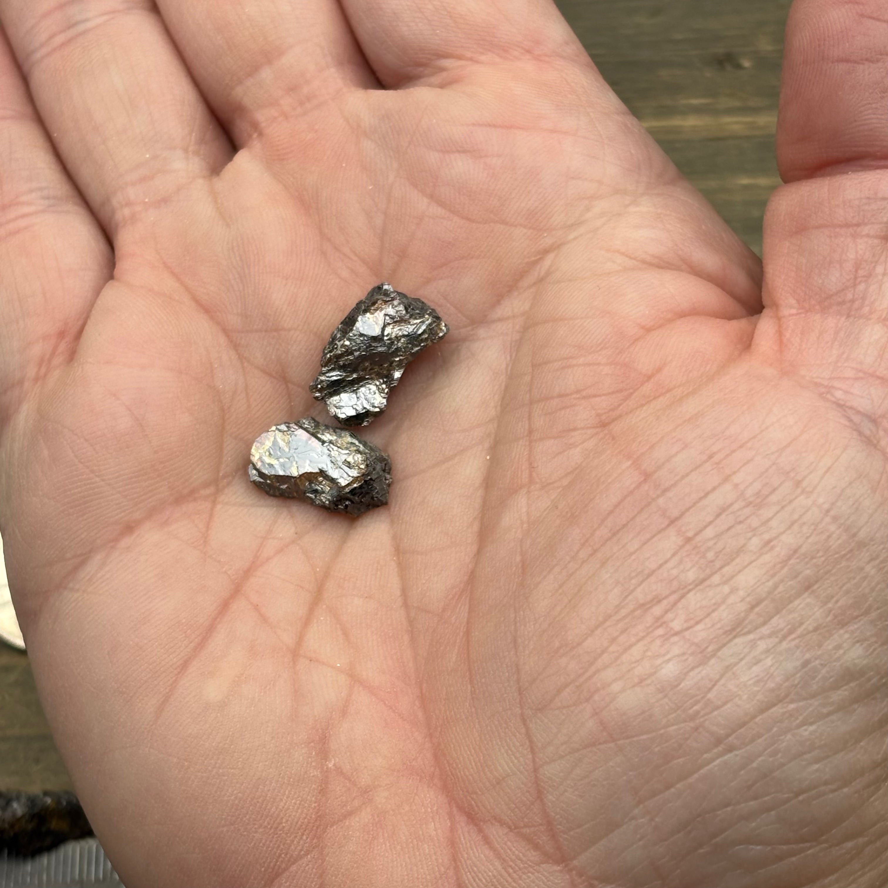 Elmwood Mine Sphalerite Point Pair