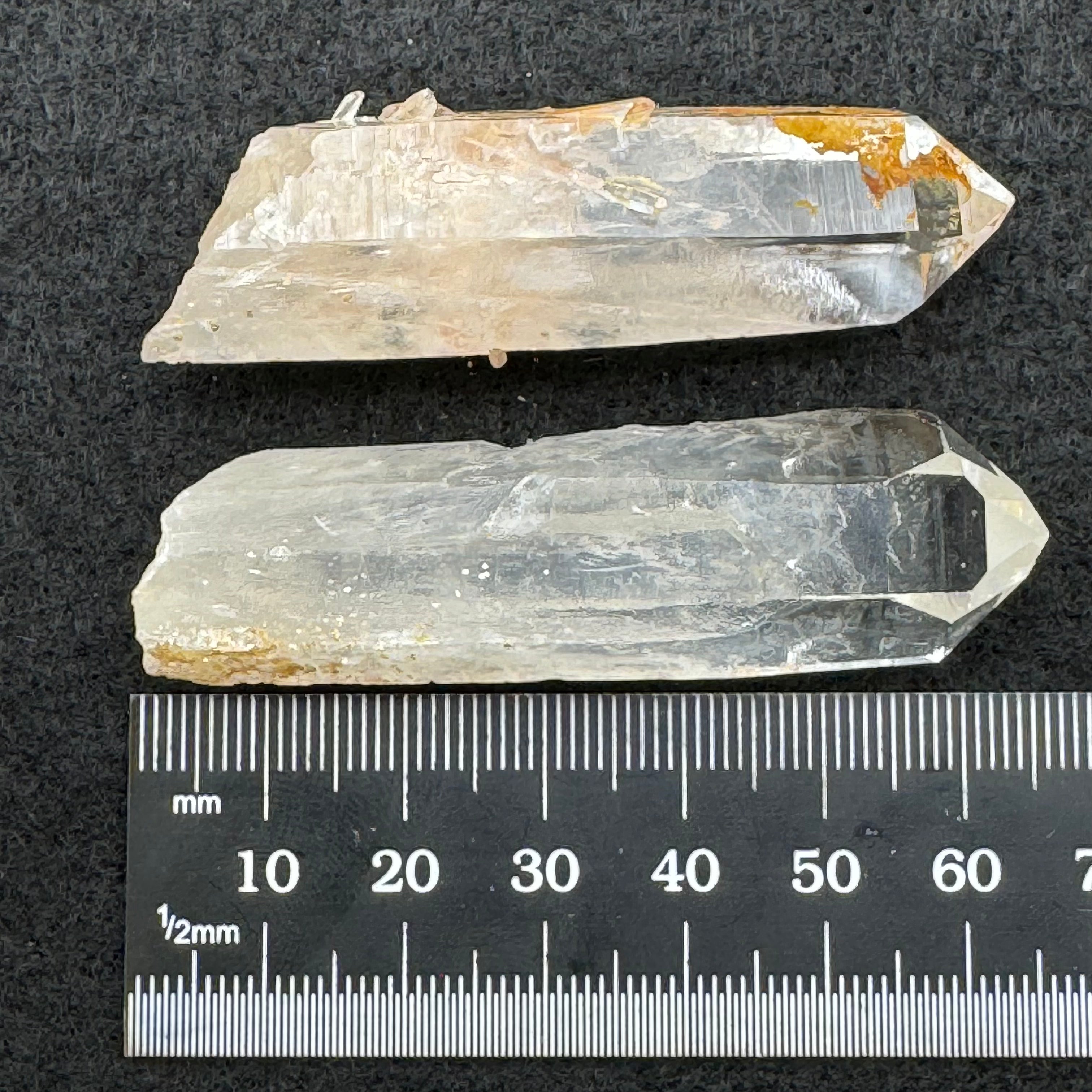 Blue Mist Quartz Pair - 023