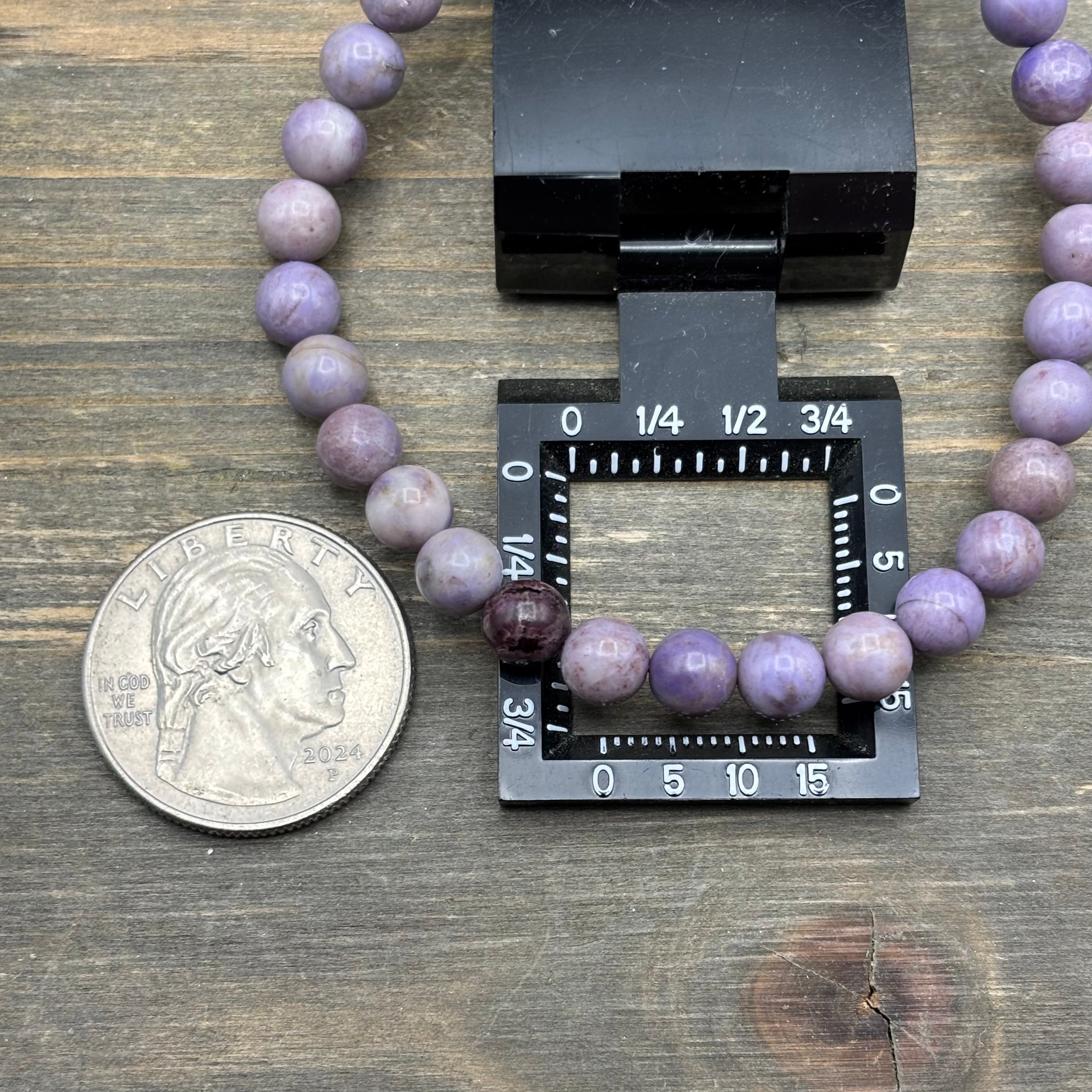 Lavender Jade Bracelet