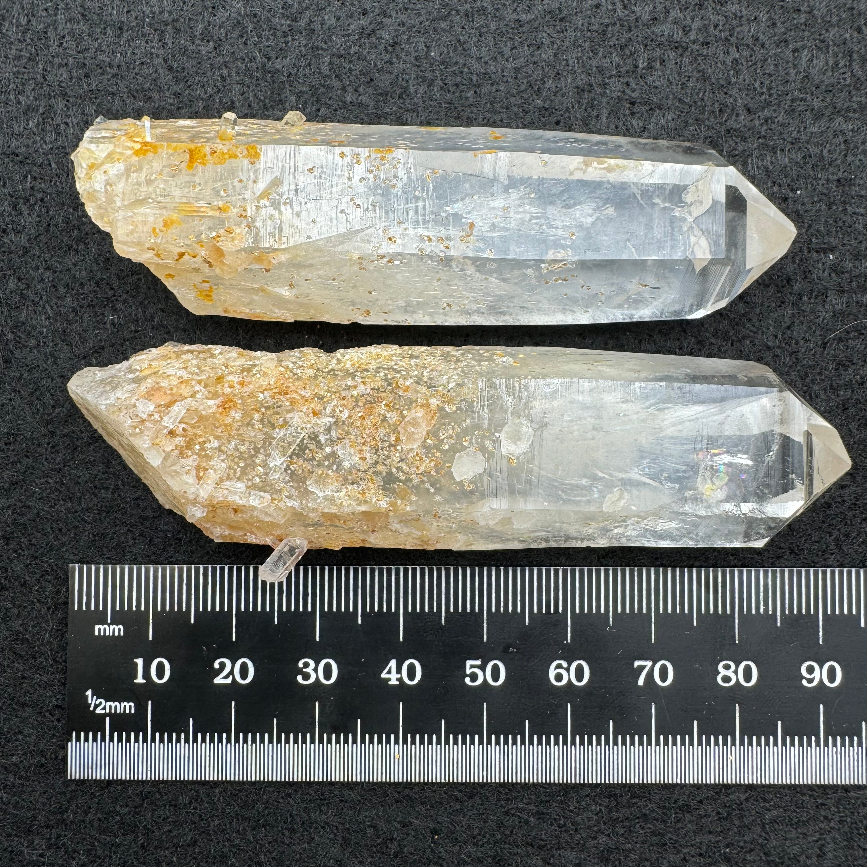 Blue Mist Quartz Pair - 026