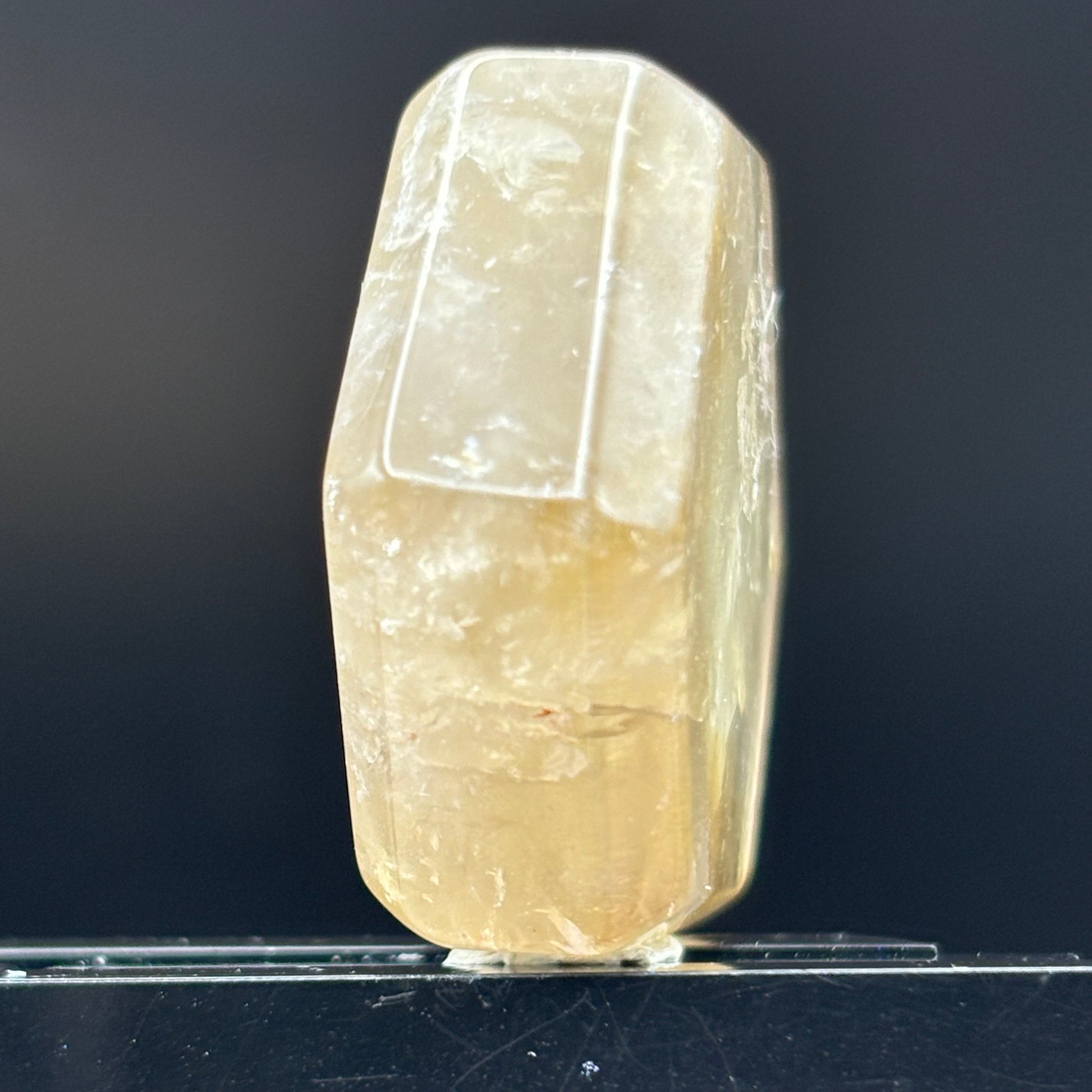 Citrine Crystal Cross-Section - 132