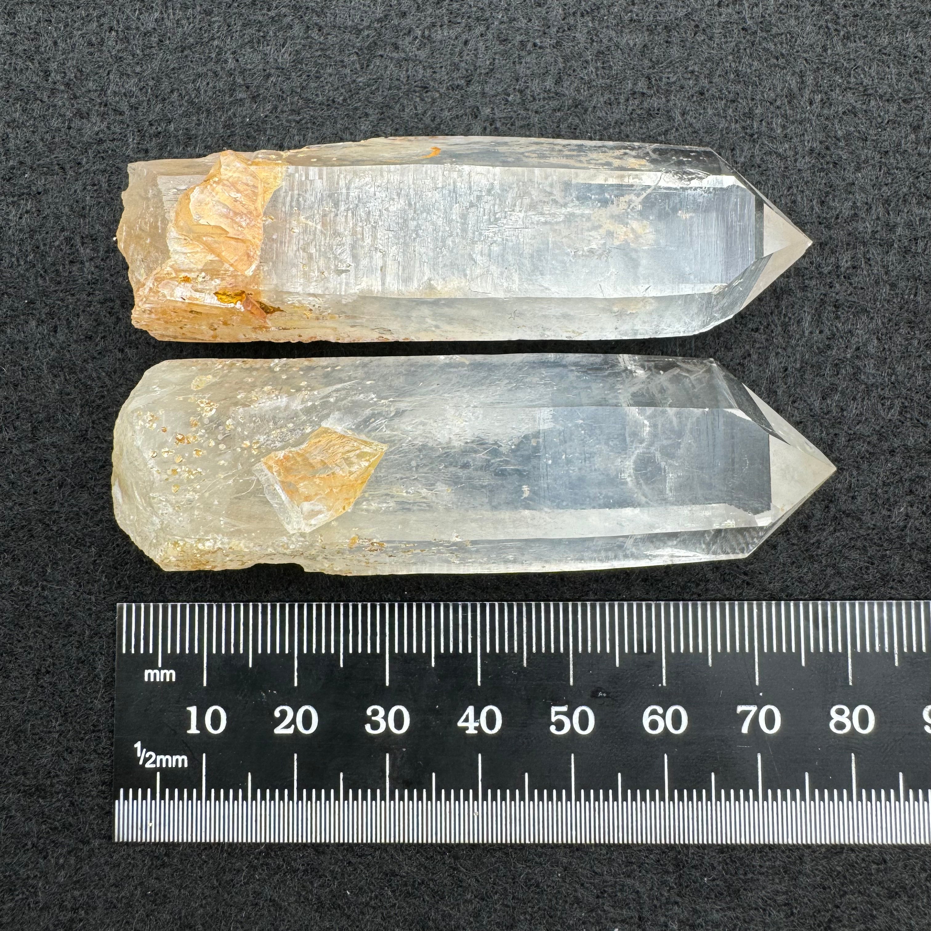 Blue Mist Quartz Pair - 032