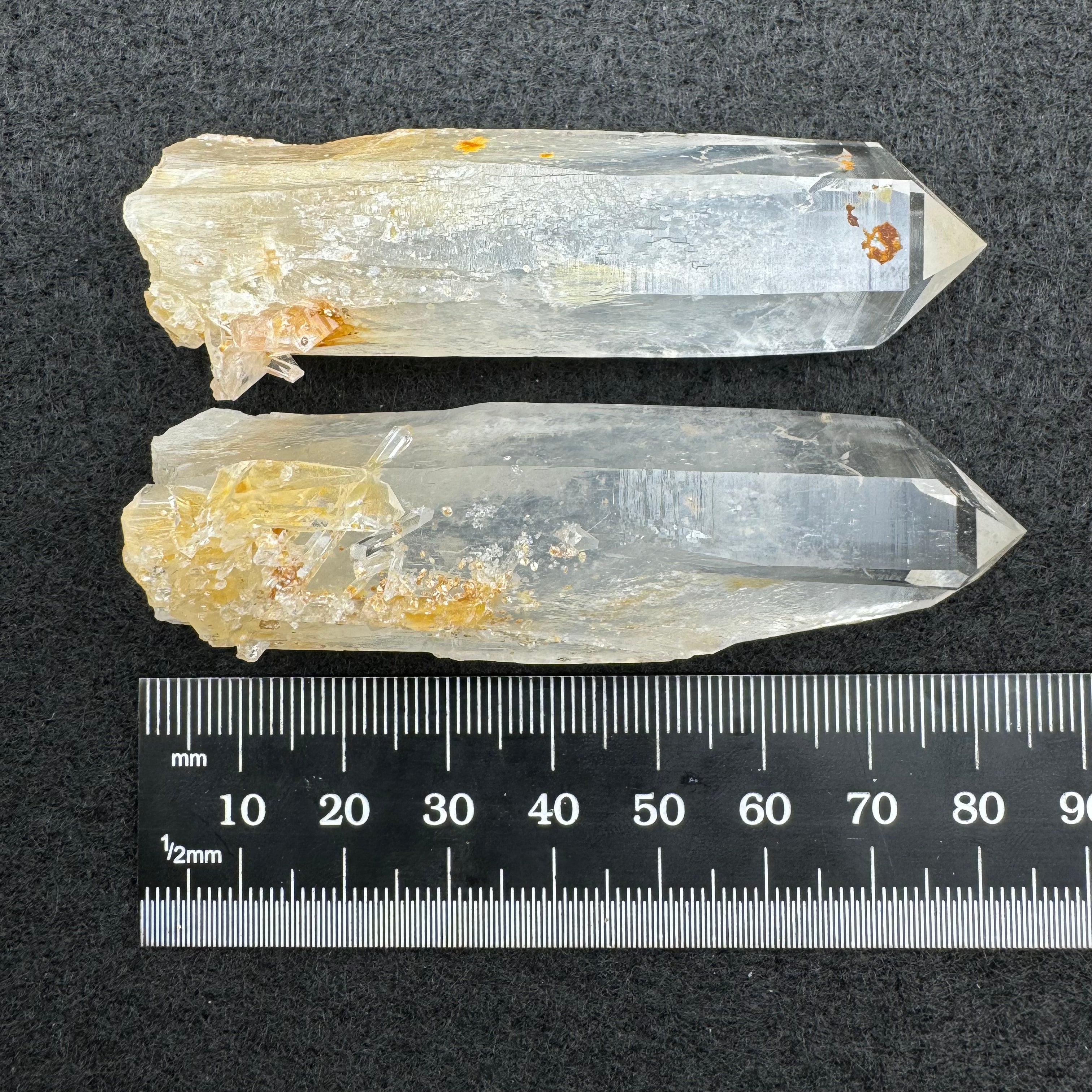 Blue Mist Quartz Pair - 033