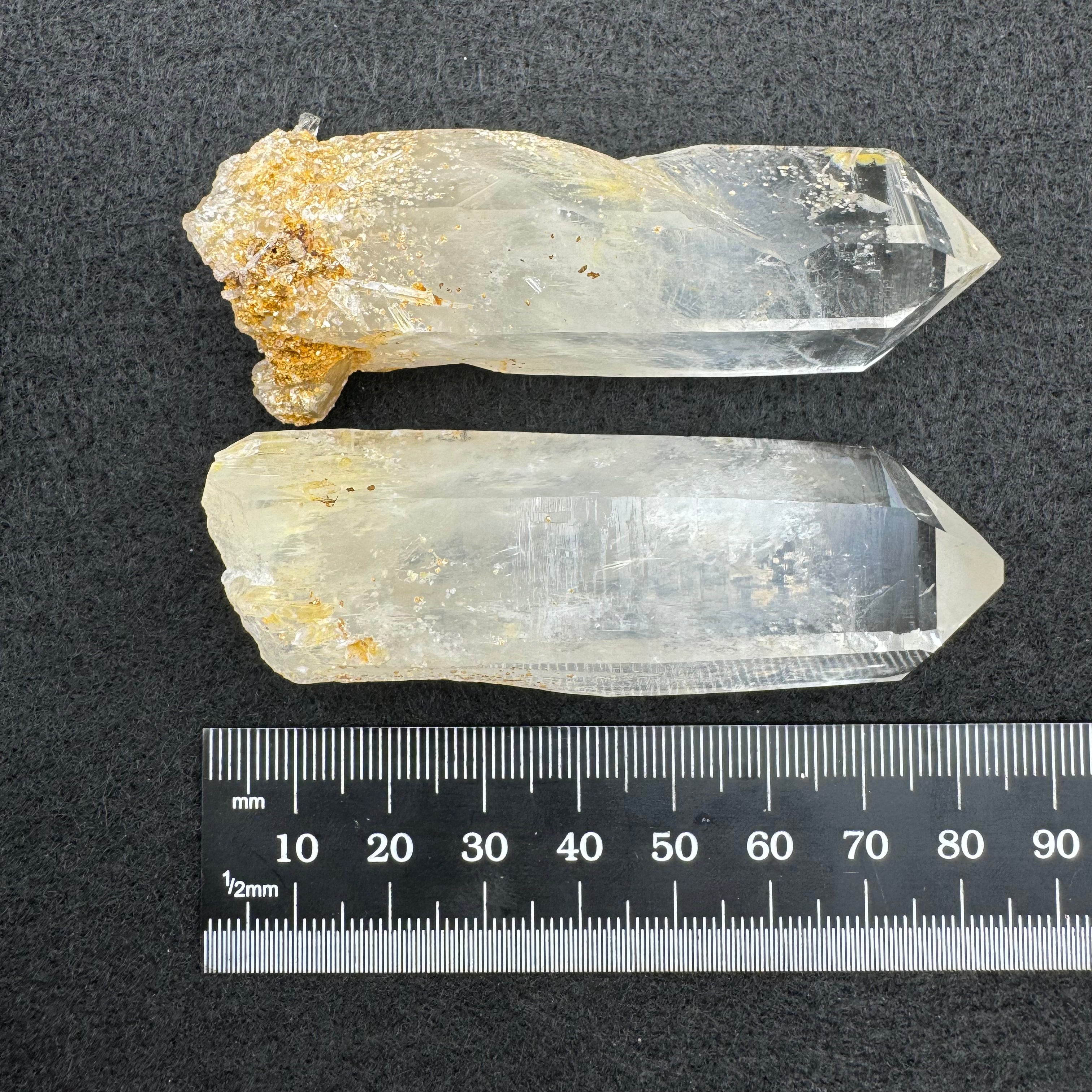 Blue Mist Quartz Pair - 043