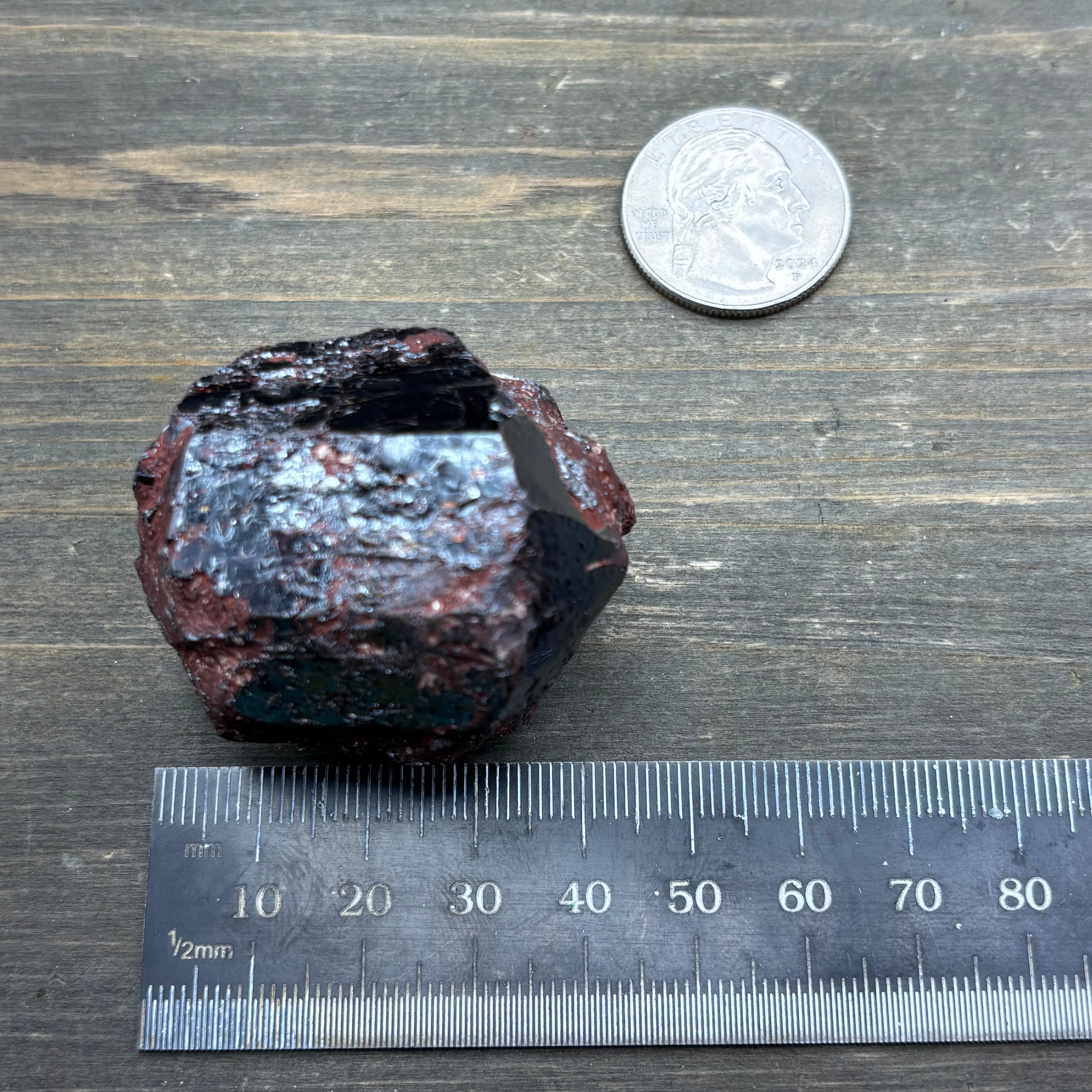 Red Rutile Crystal - 001