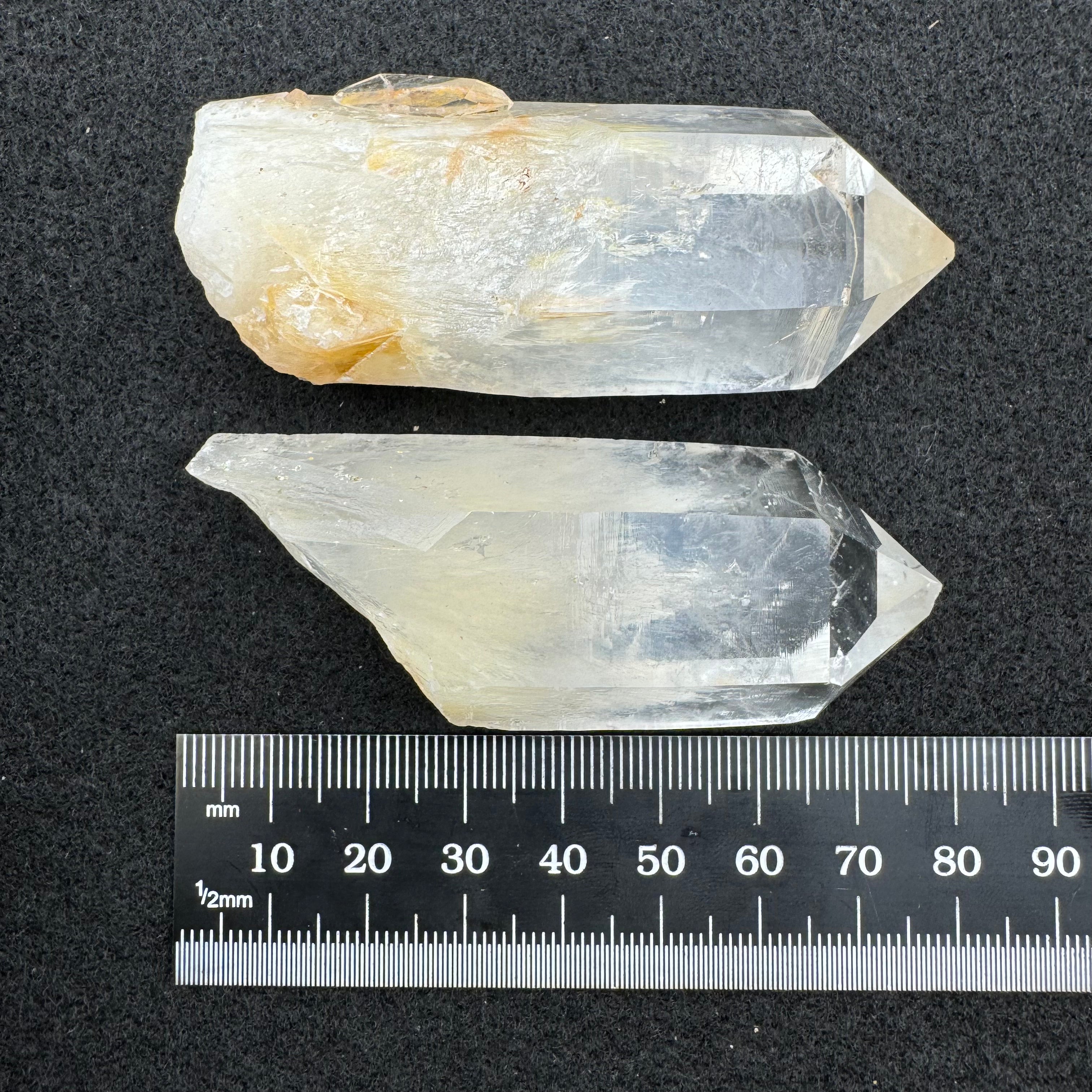 Blue Mist Quartz Pair - 051