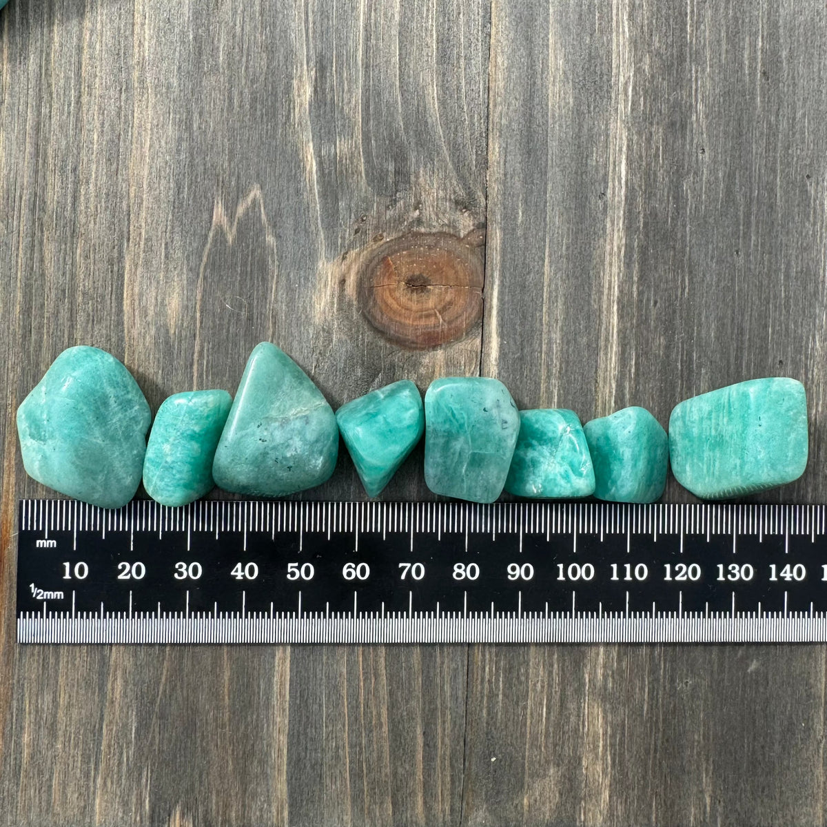 Amazonite, Deep Color - Kit of 8 | Clarity Crystal Shop