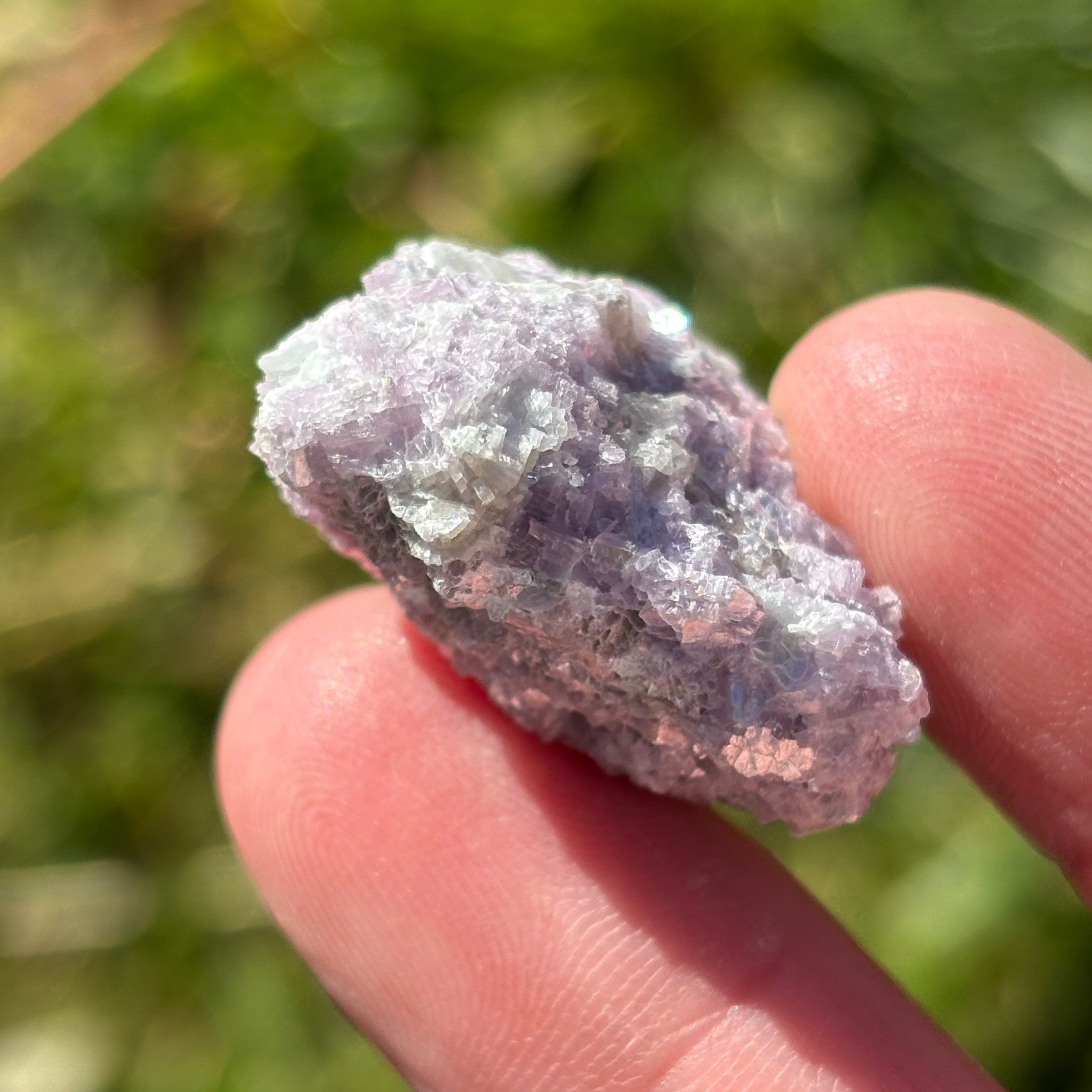 Lepidolite and Zeolite Natural Pairing - 064