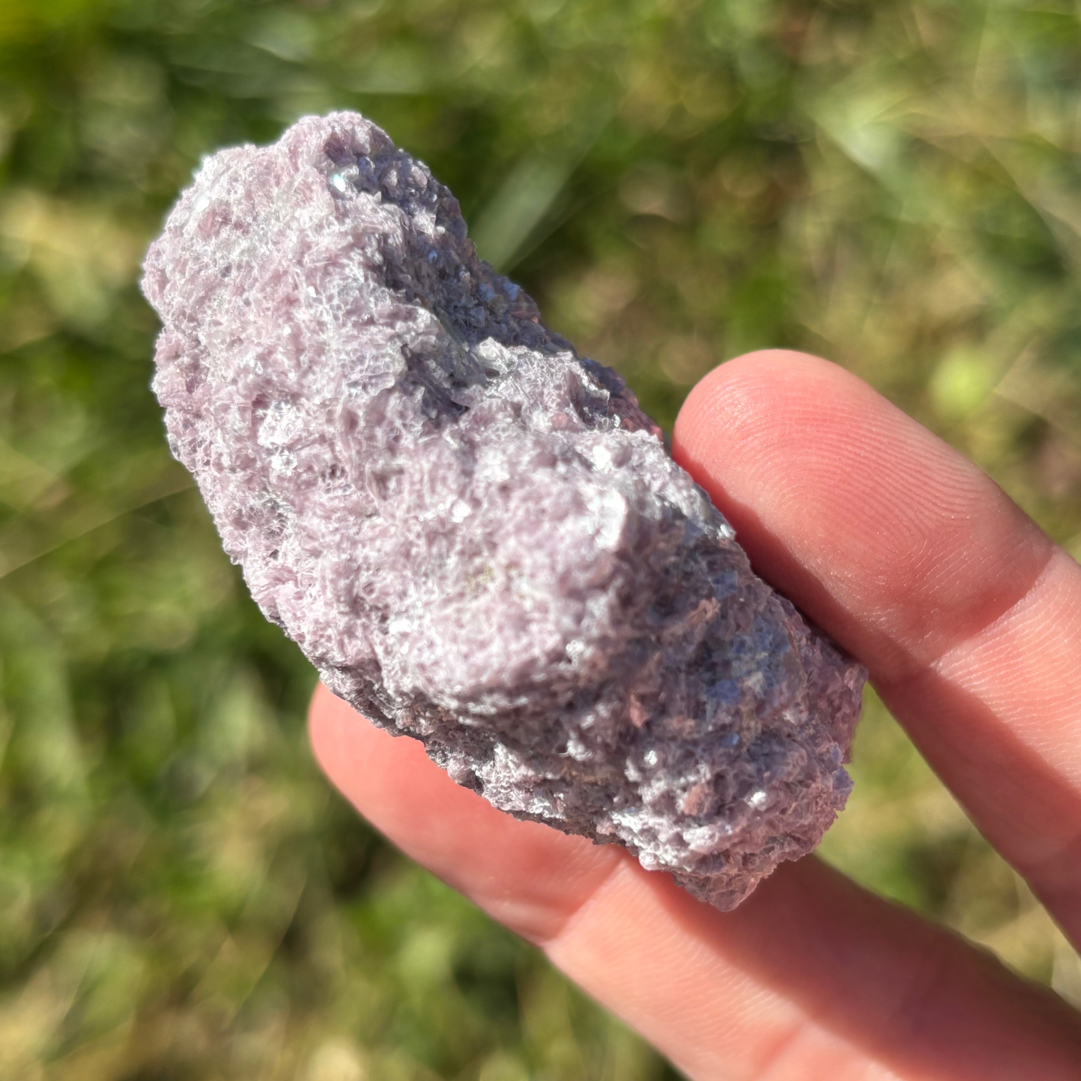 Lepidolite and Zeolite Natural Pairing - 076