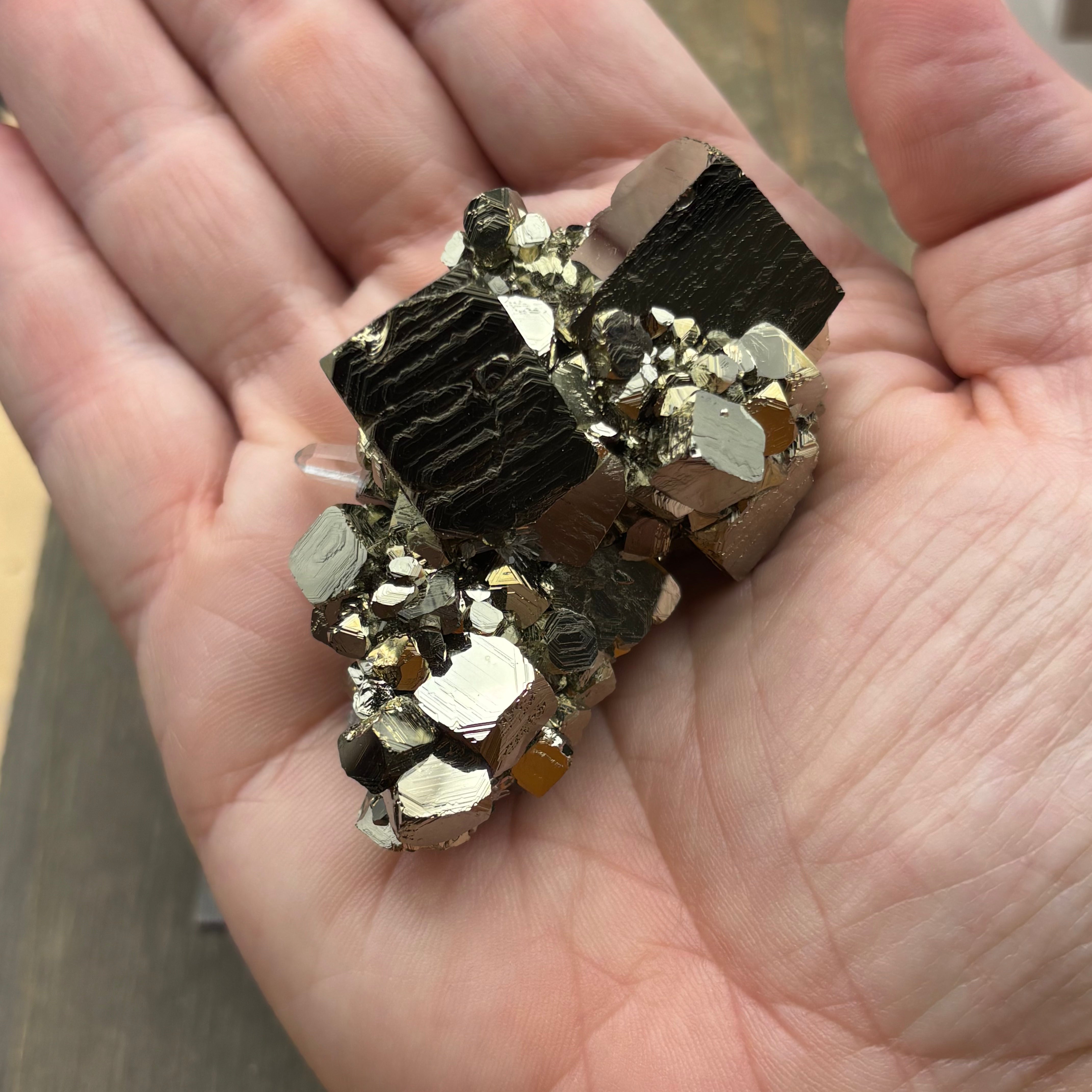 Crystalline Pyrite Medicine Piece - 016