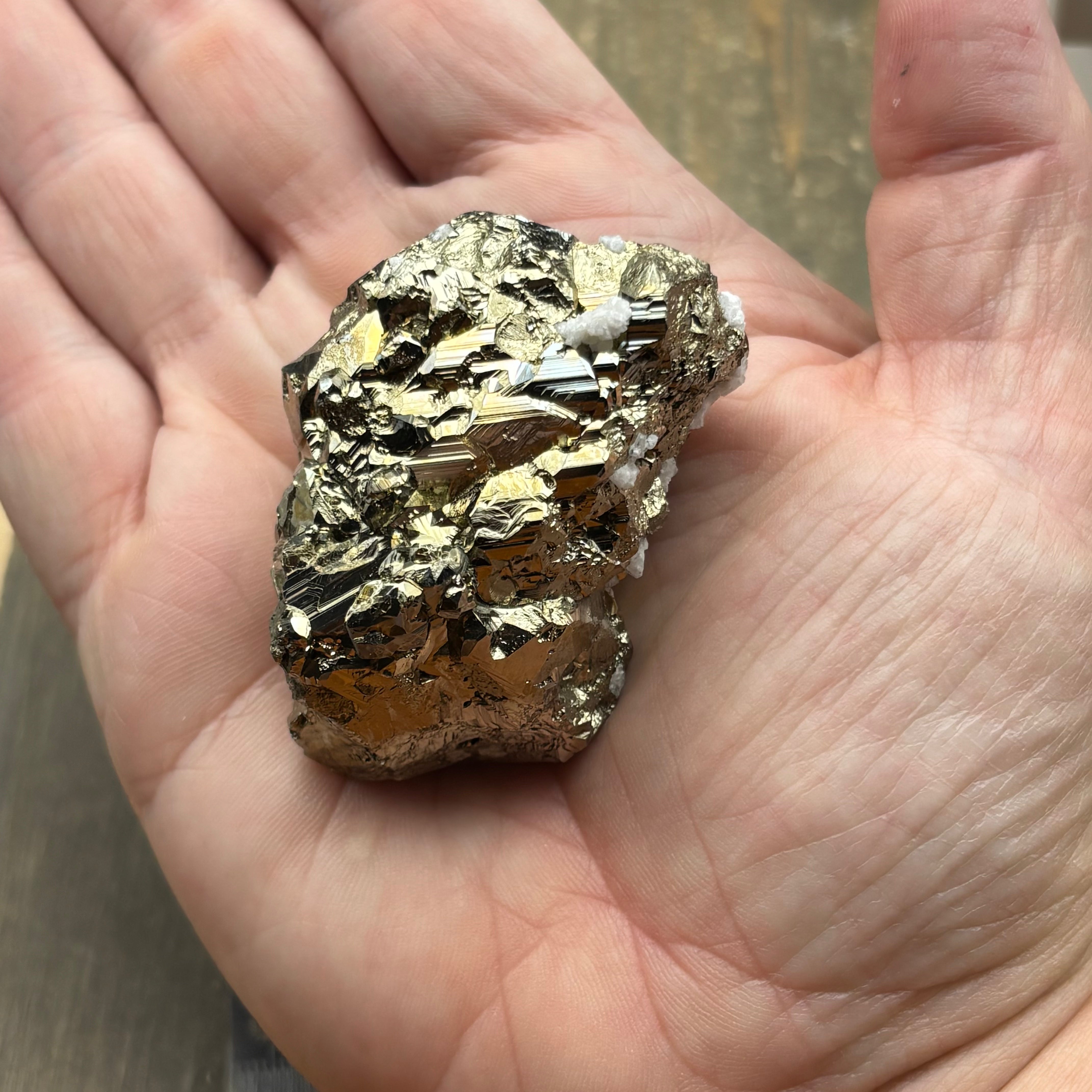 Crystalline Pyrite Medicine Piece - 019