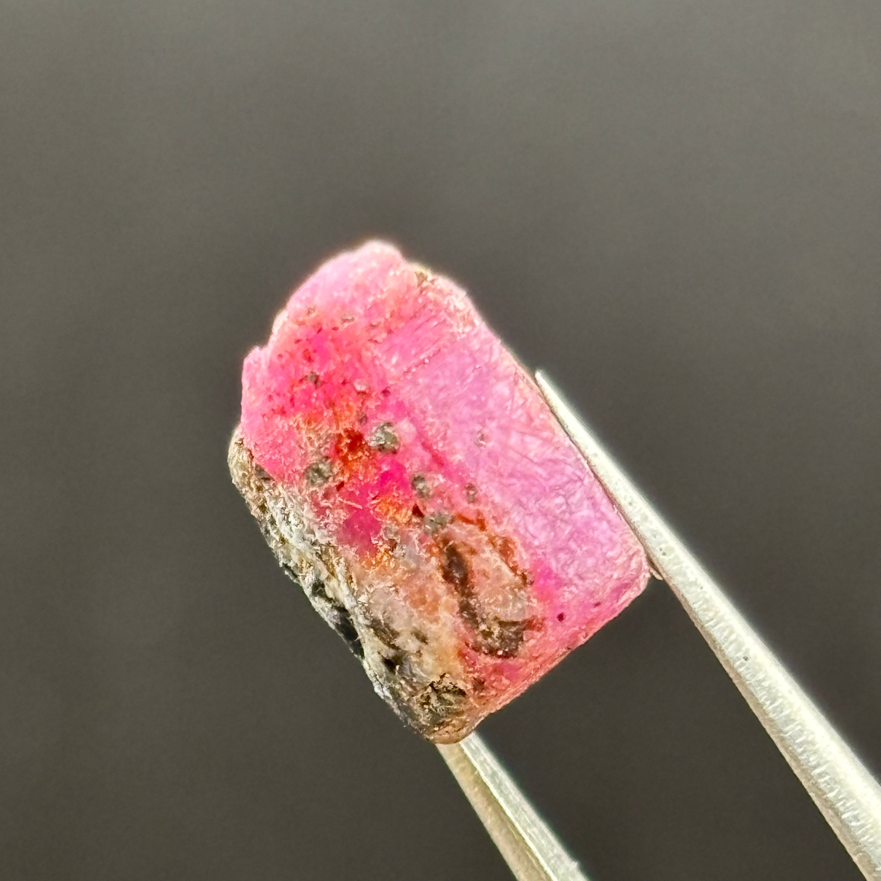 Natural Fluorescent Ruby Crystal - 142