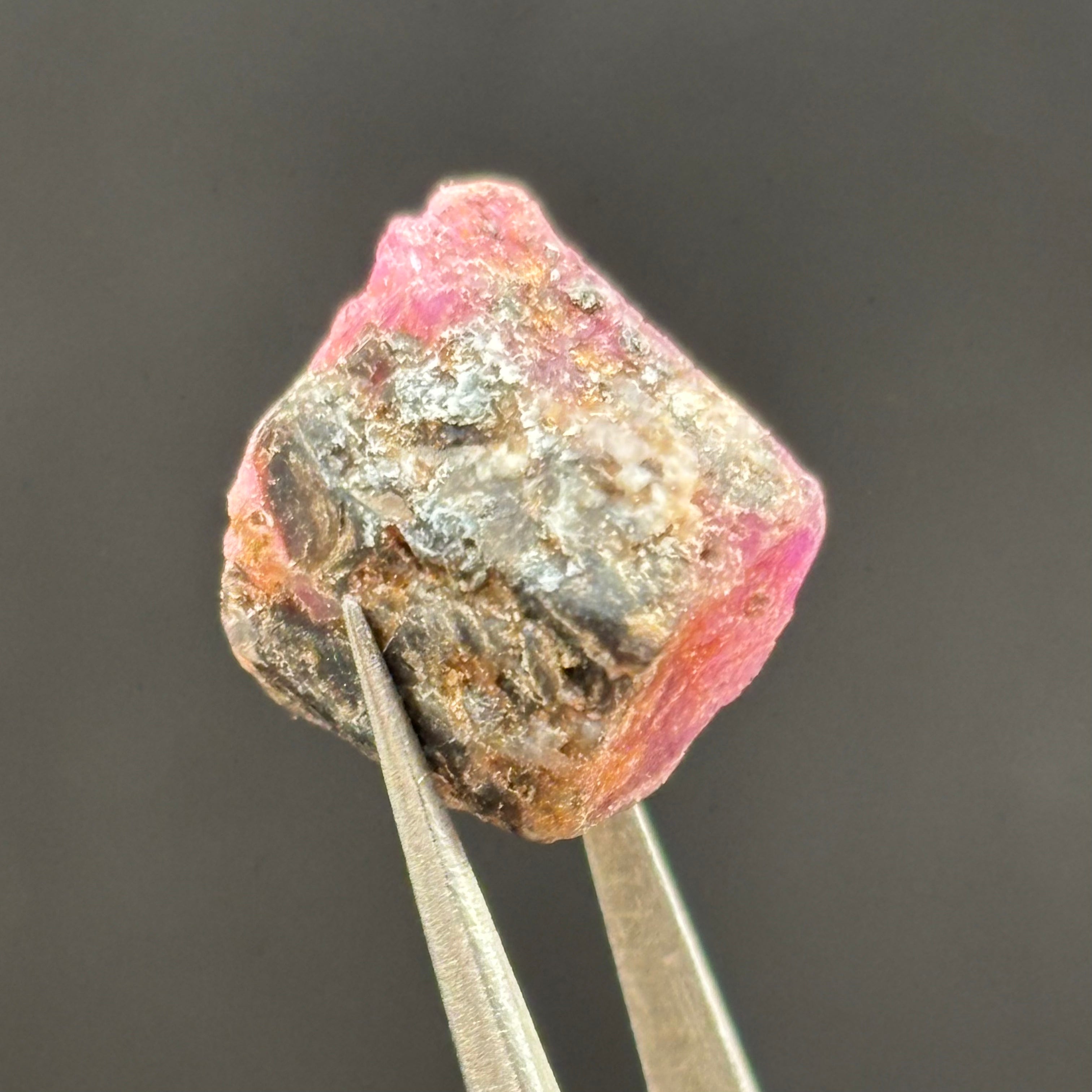 Natural Fluorescent Ruby Crystal - 142