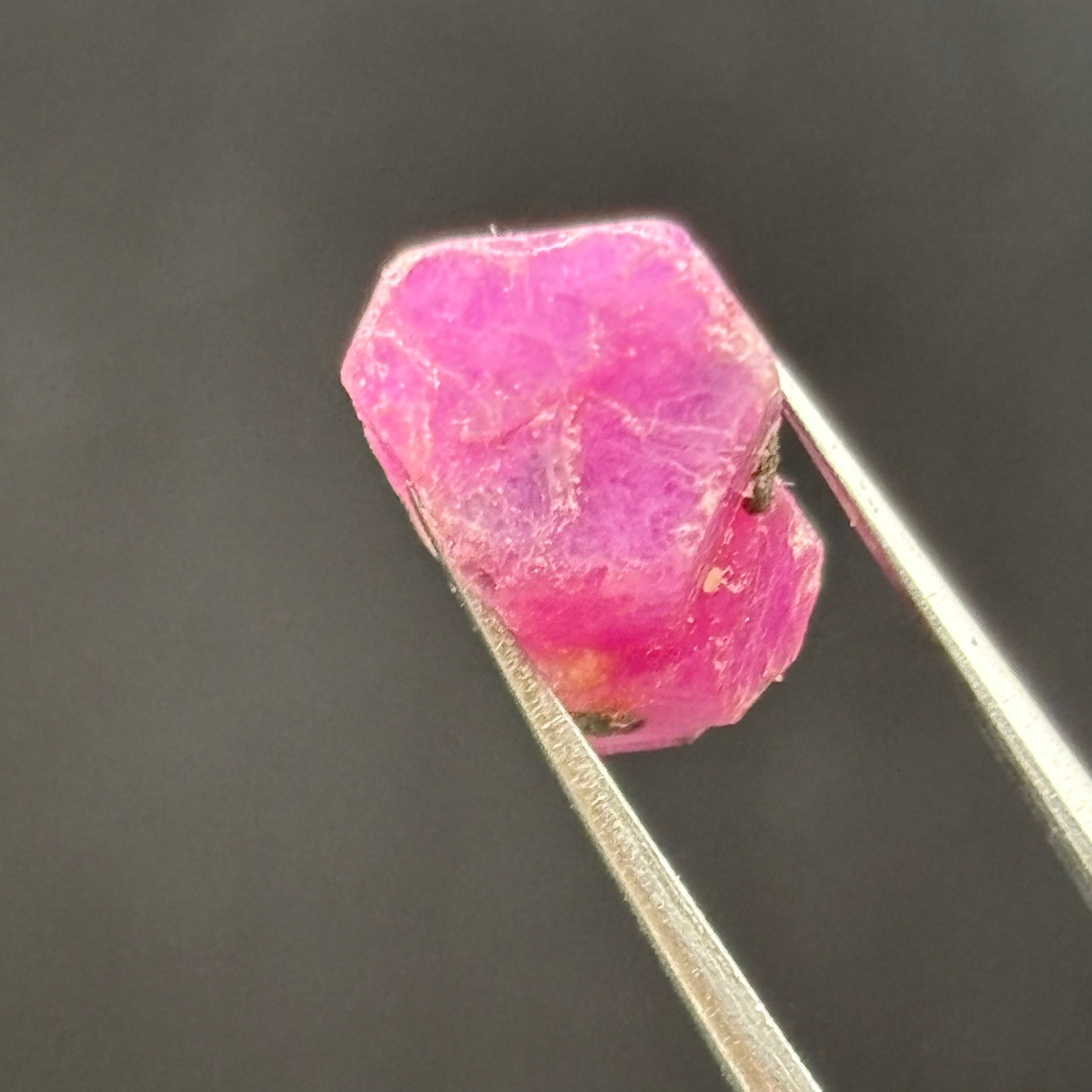 Natural Fluorescent Ruby Crystal - 143