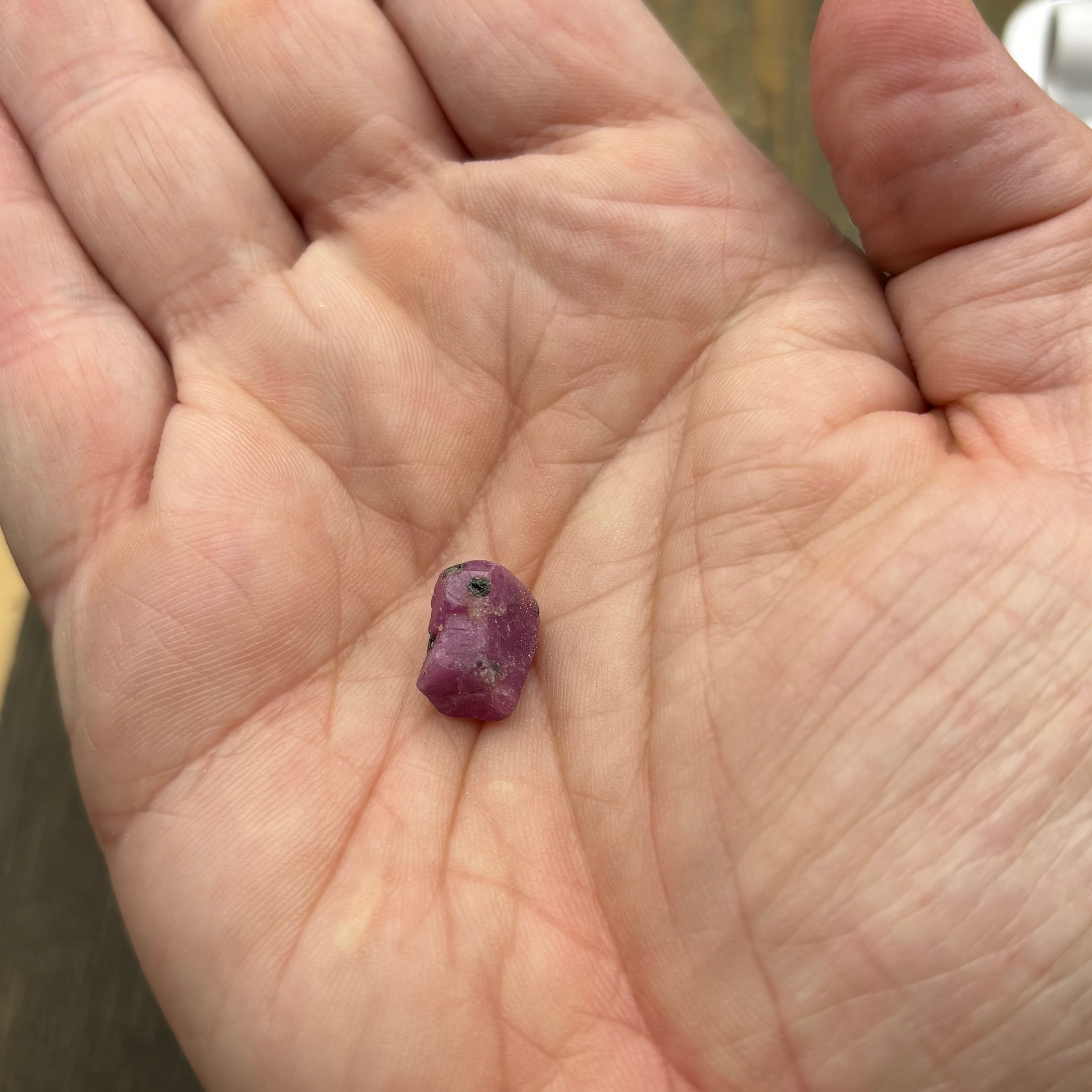 Natural Fluorescent Ruby Crystal - 143