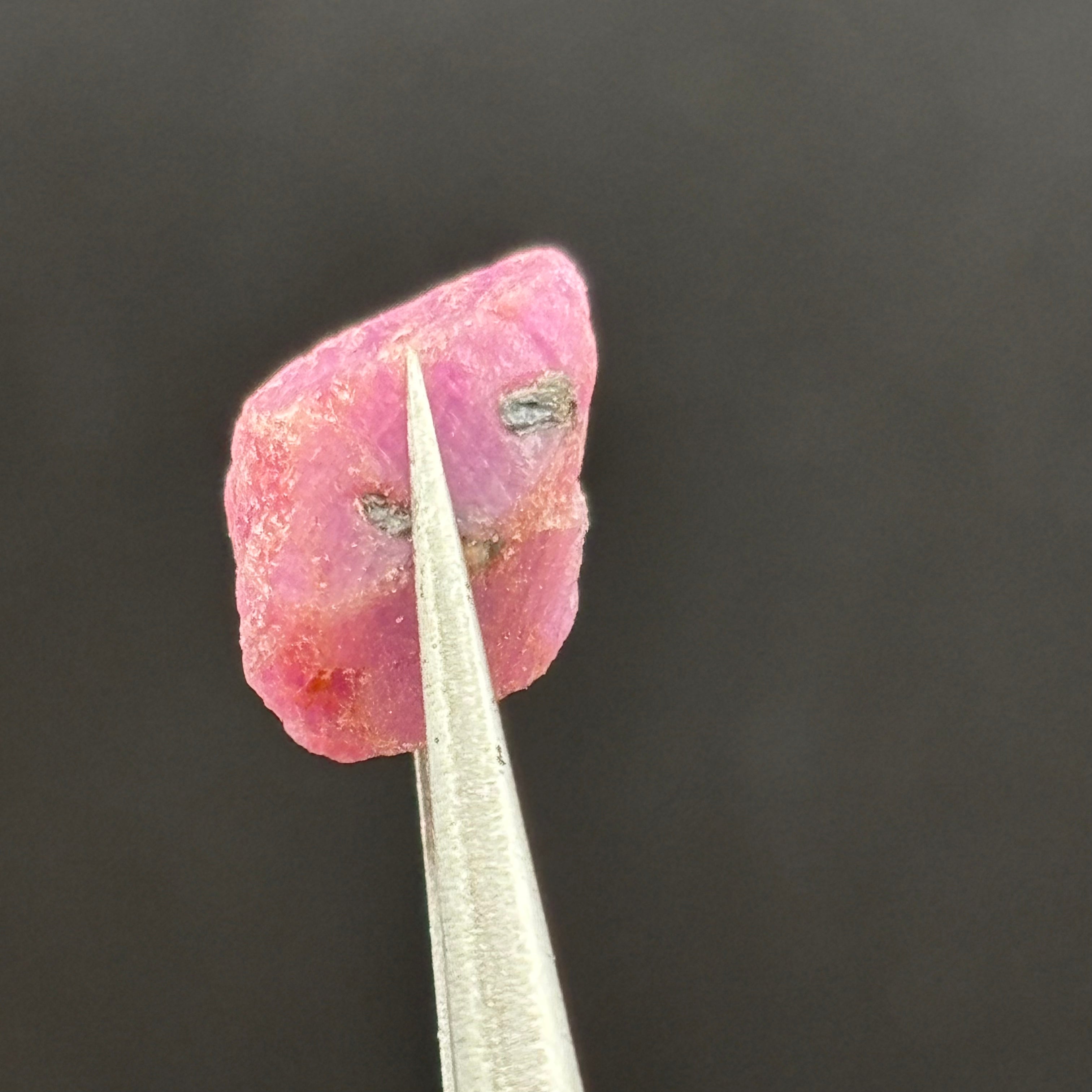 Natural Fluorescent Ruby Crystal - 144