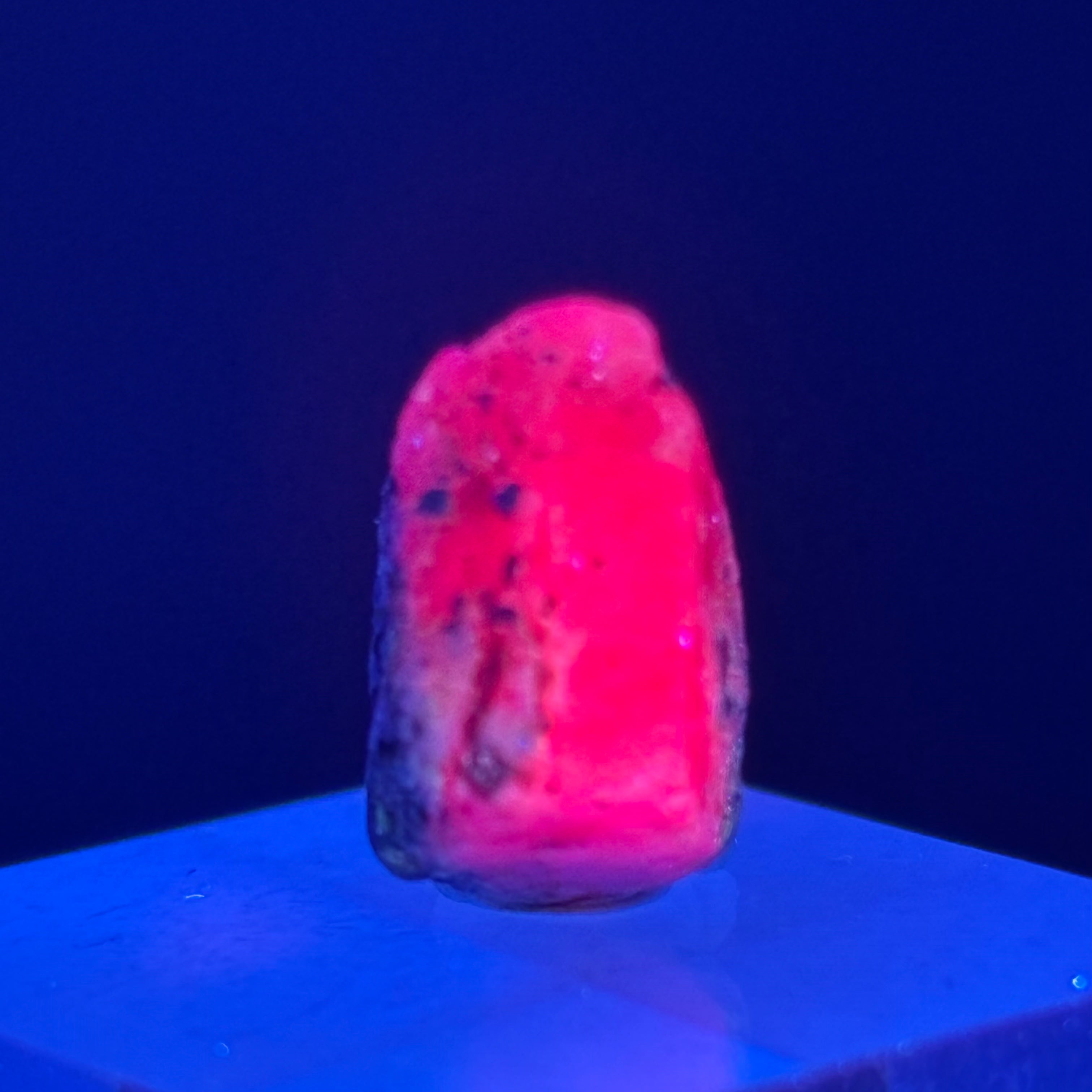Natural Fluorescent Ruby Crystal - 142