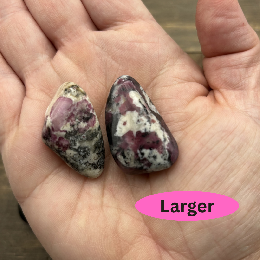 Eudialyte Point Pair