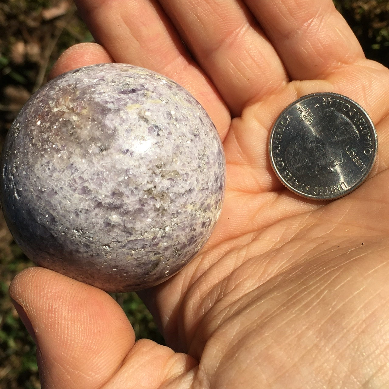 Euphoralite Sphere (Lavender Sky)  027