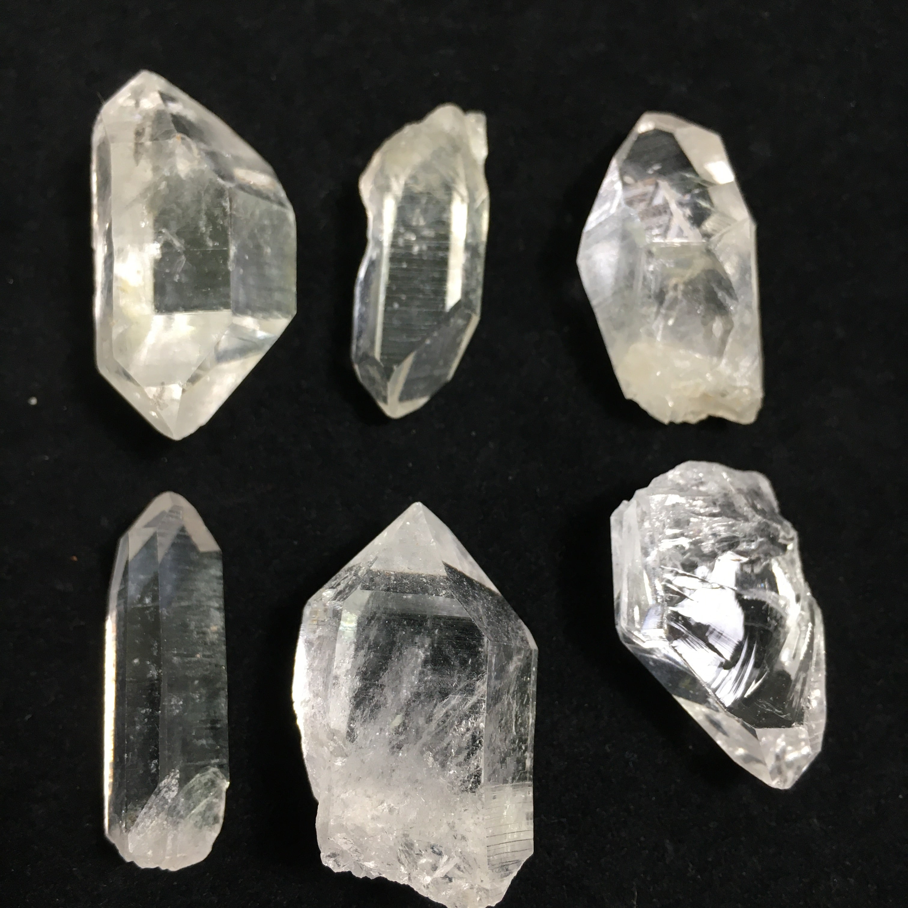 Quartz Crystal Points - Arkansas, Kit of 6