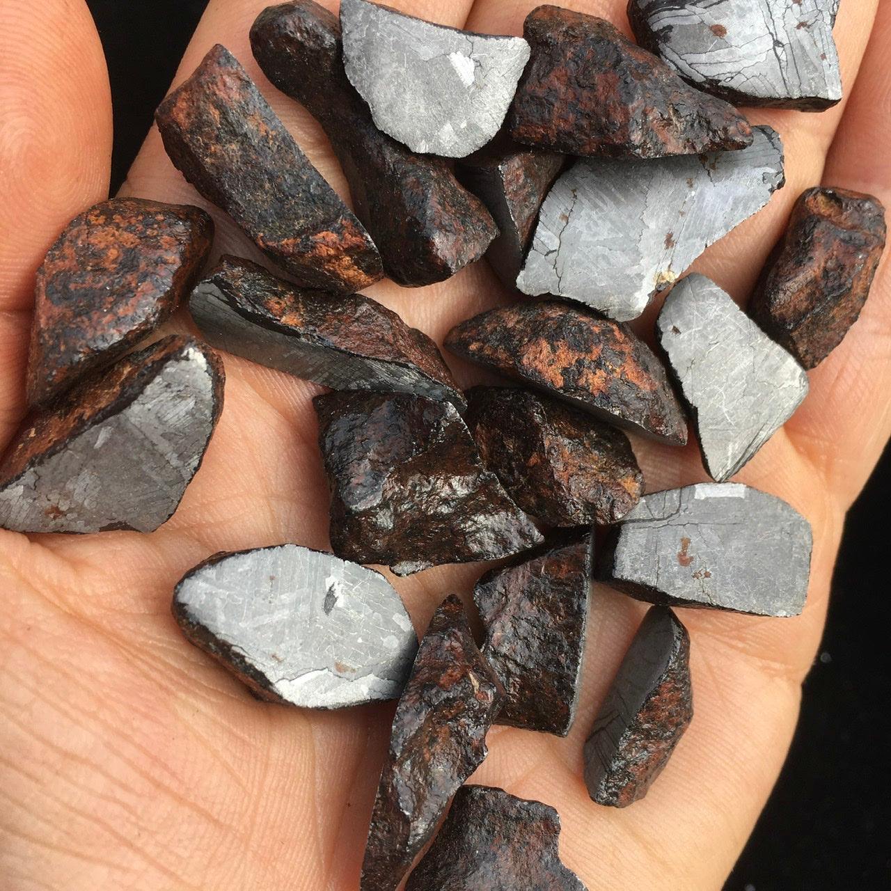 Meteorite - Half-Polished