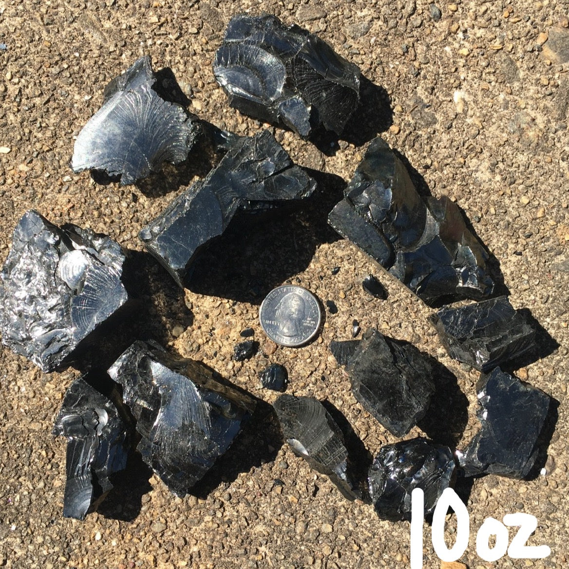 Elite (Silver) Colombian Shungite, Multisize Kit