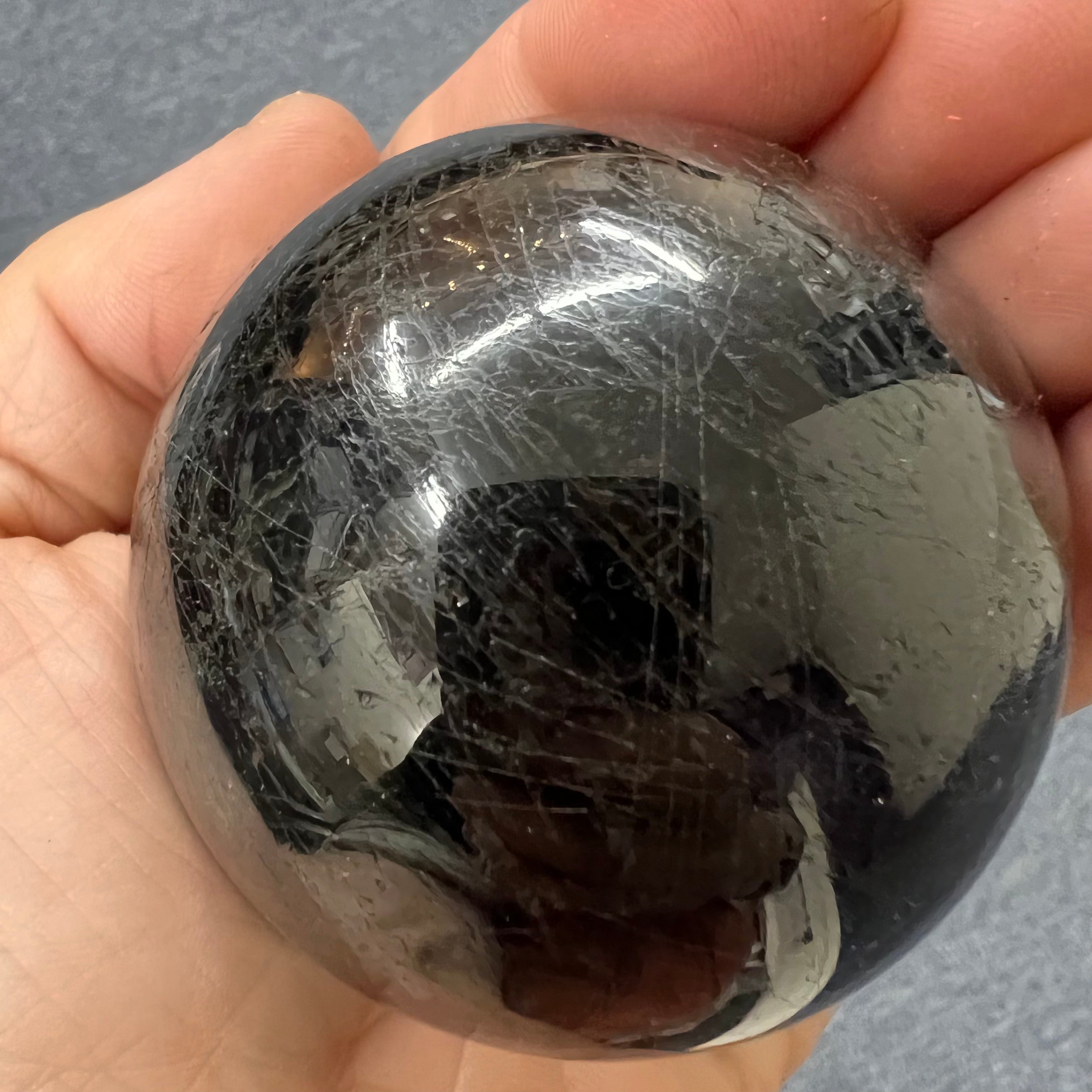 Black Tourmaline Sphere