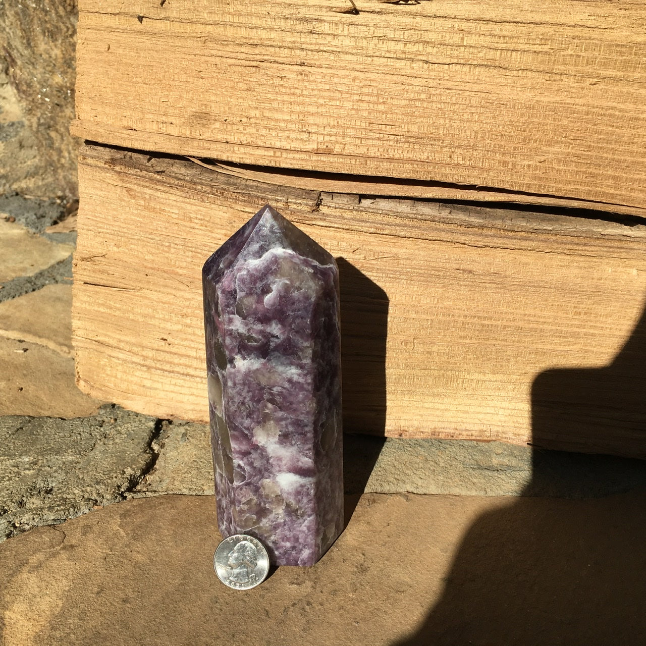 Lepidolite Tower - 031