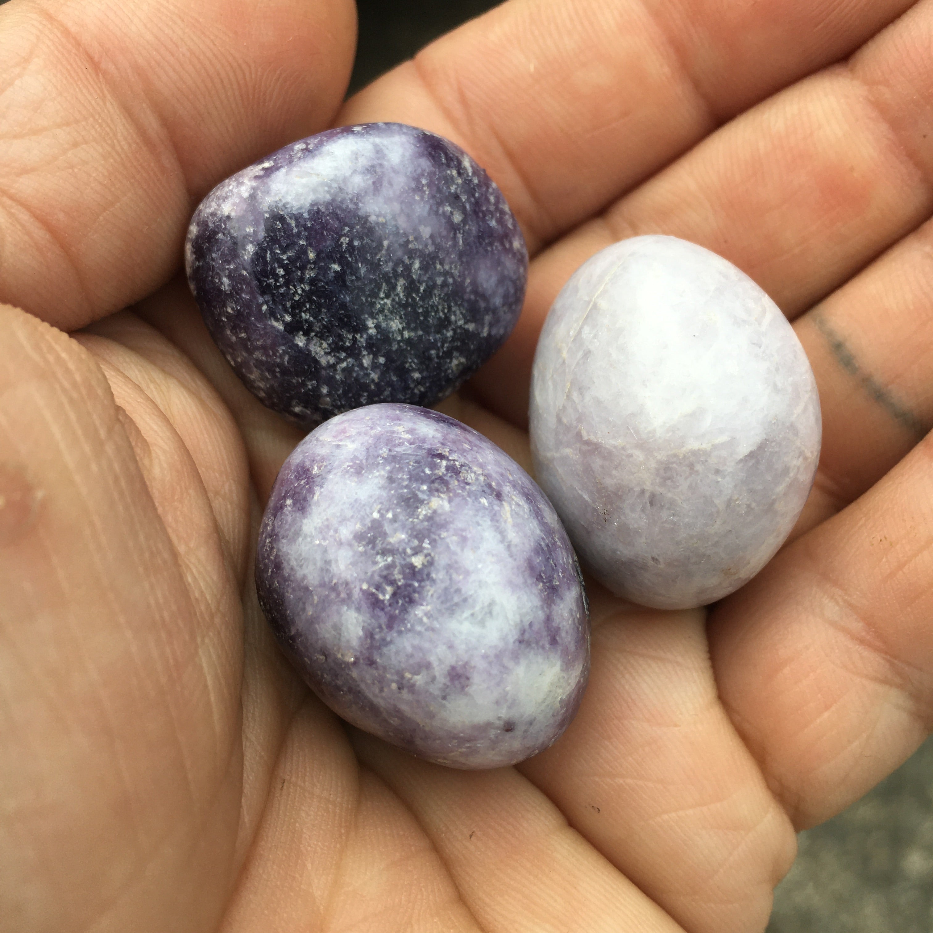 Lepidolite, Kit of 3