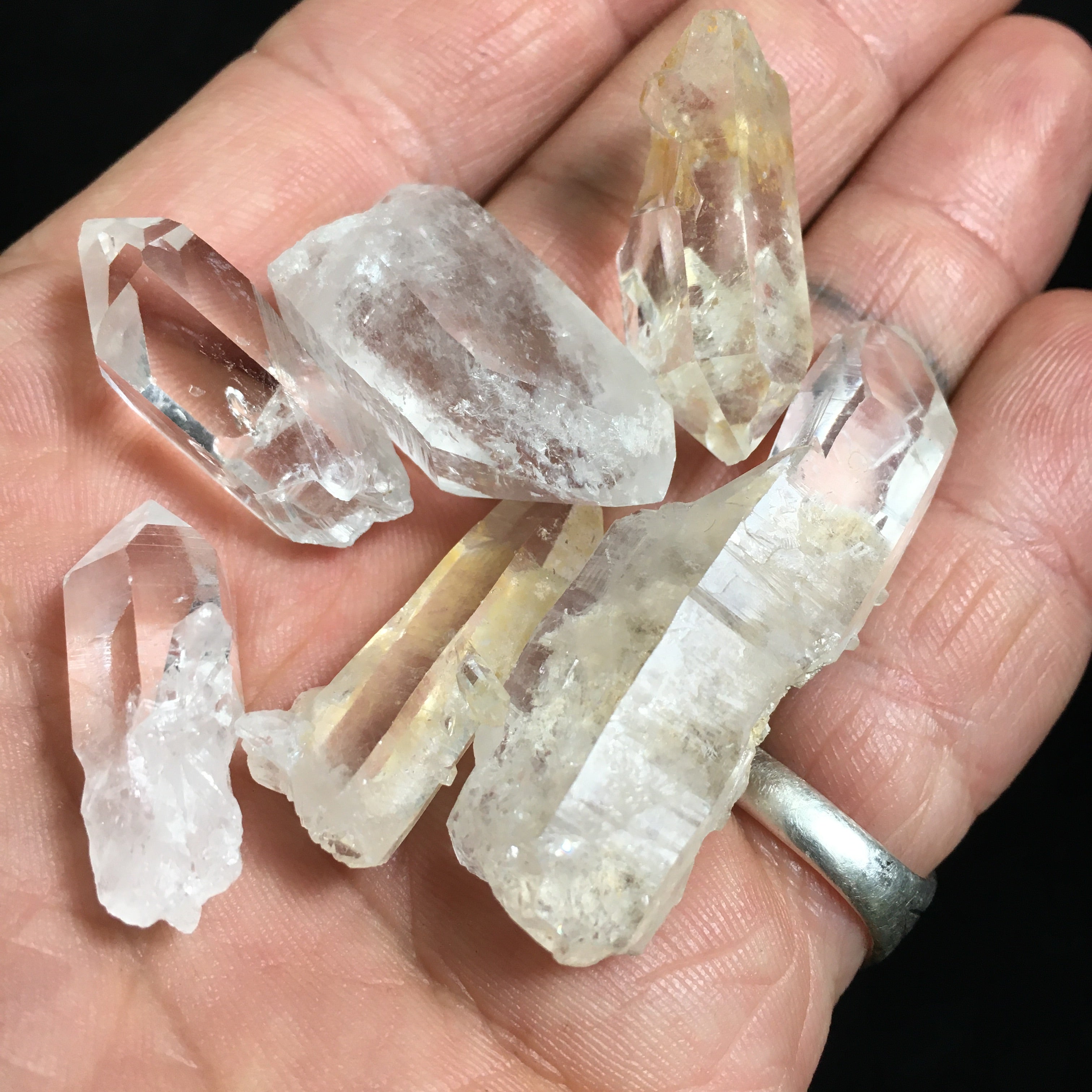 Quartz Crystal Points - Arkansas, Kit of 6