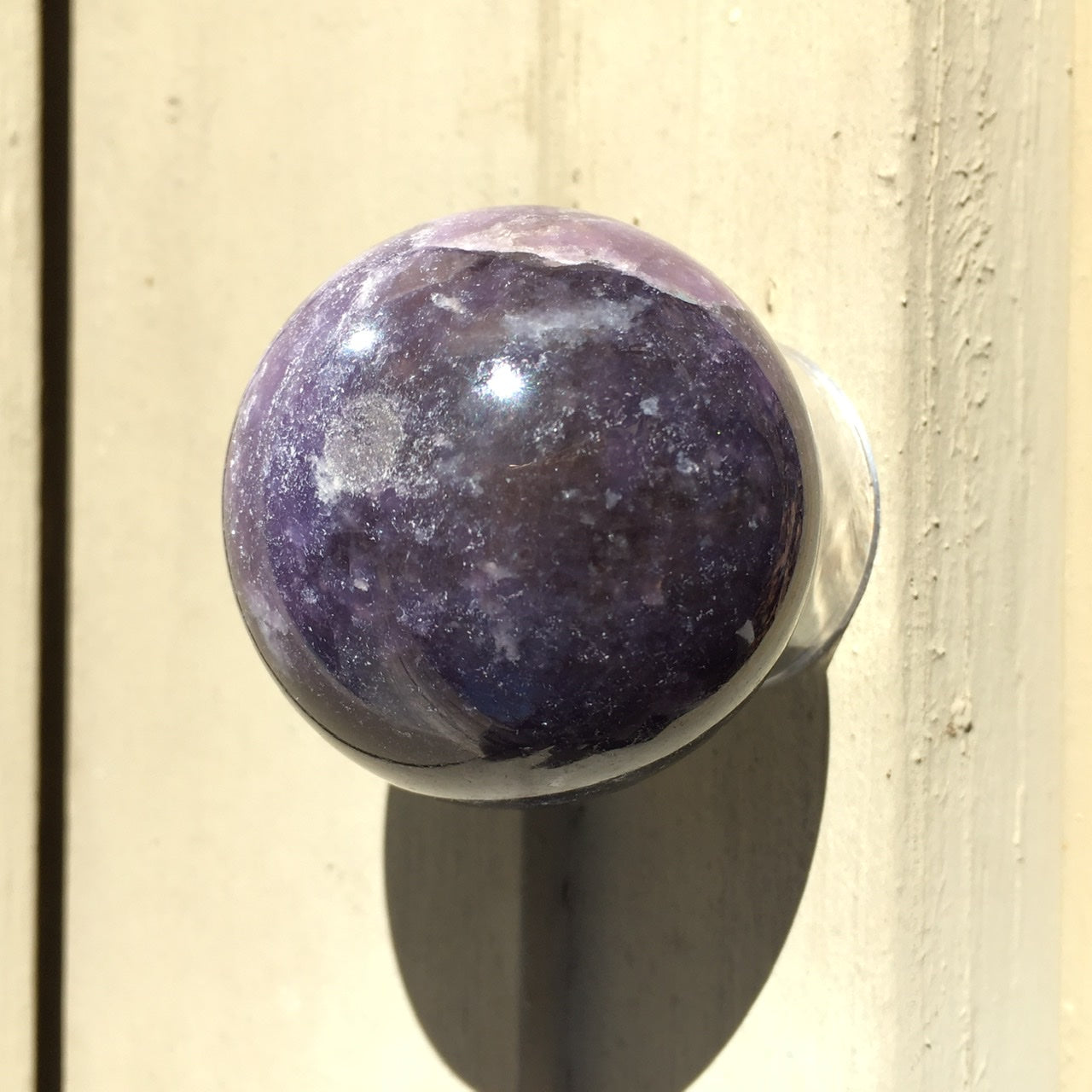 Lepidolite Sphere -  001