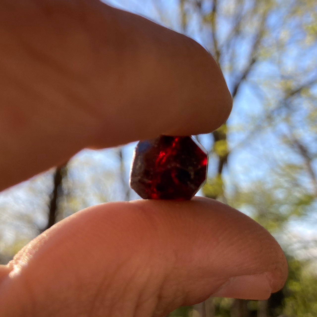 Garnet Crystals from the Mountain of Fire, kit of 5